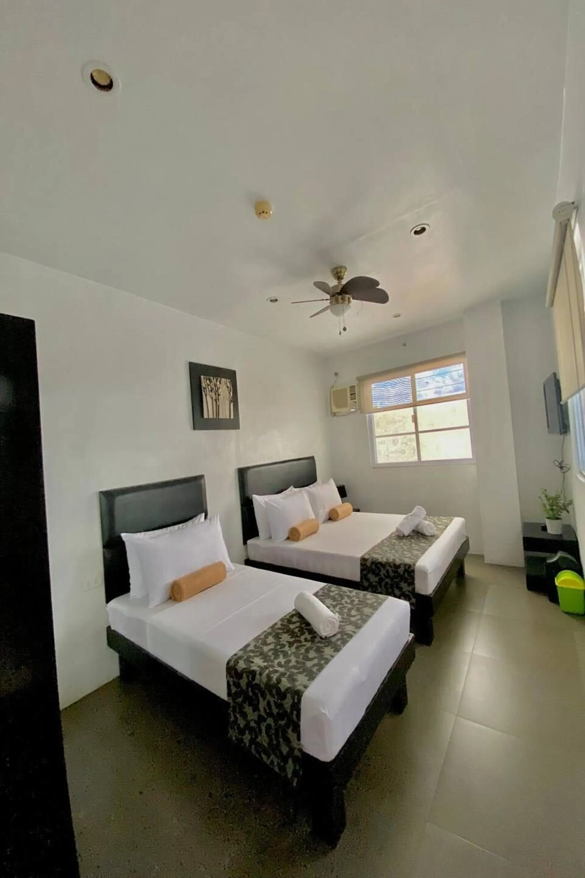 Bed in Micasa Lodge Palawan