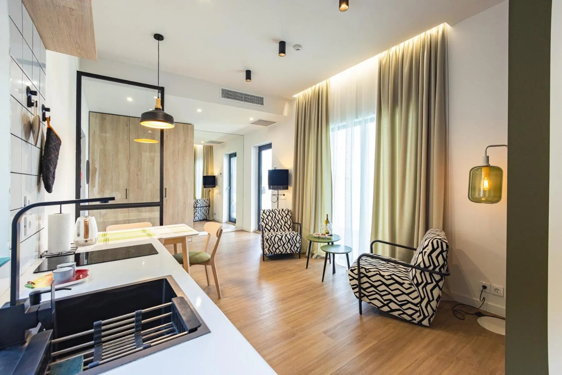 Living room in Apart Hotel Kundzuli