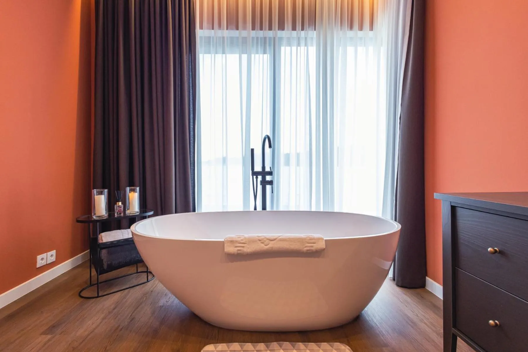 Bath in Apart Hotel Kundzuli