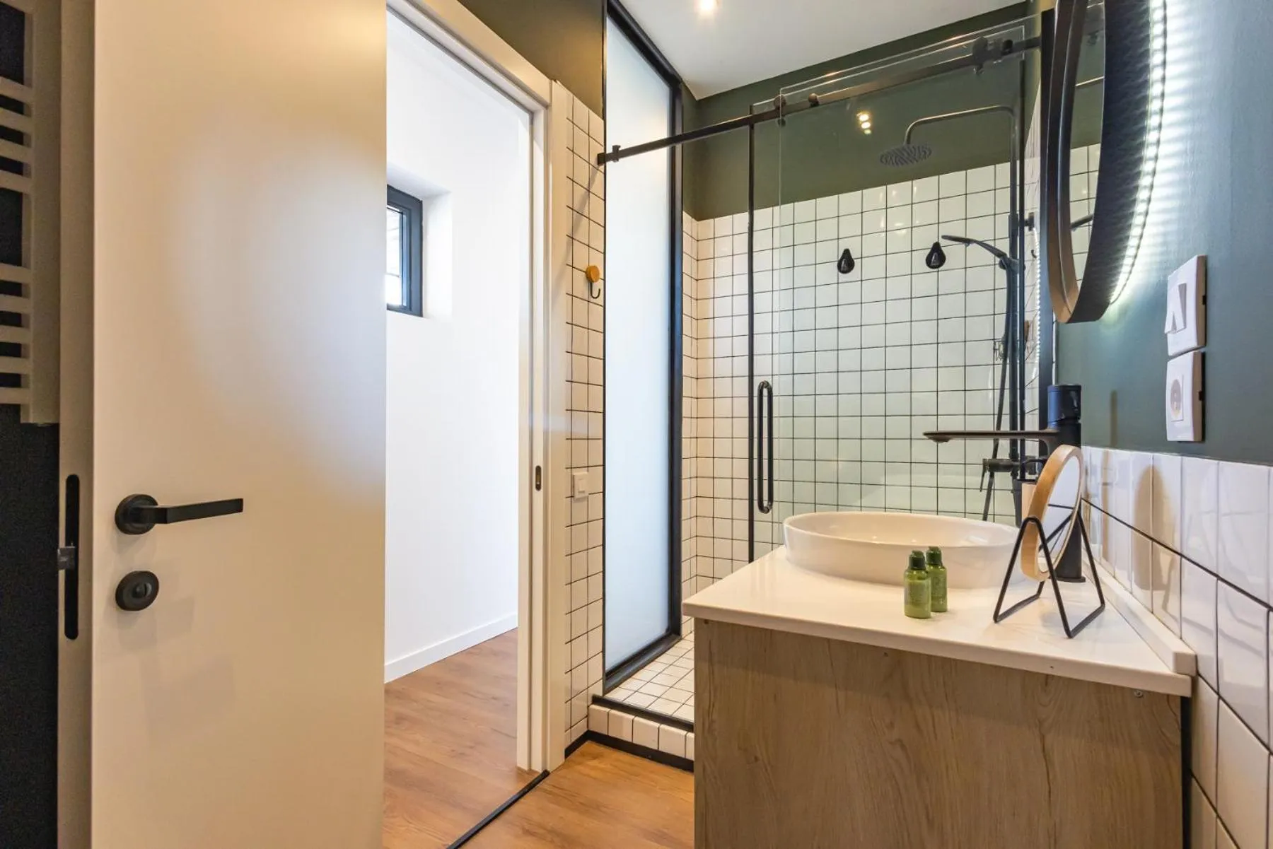 Shower in Apart Hotel Kundzuli