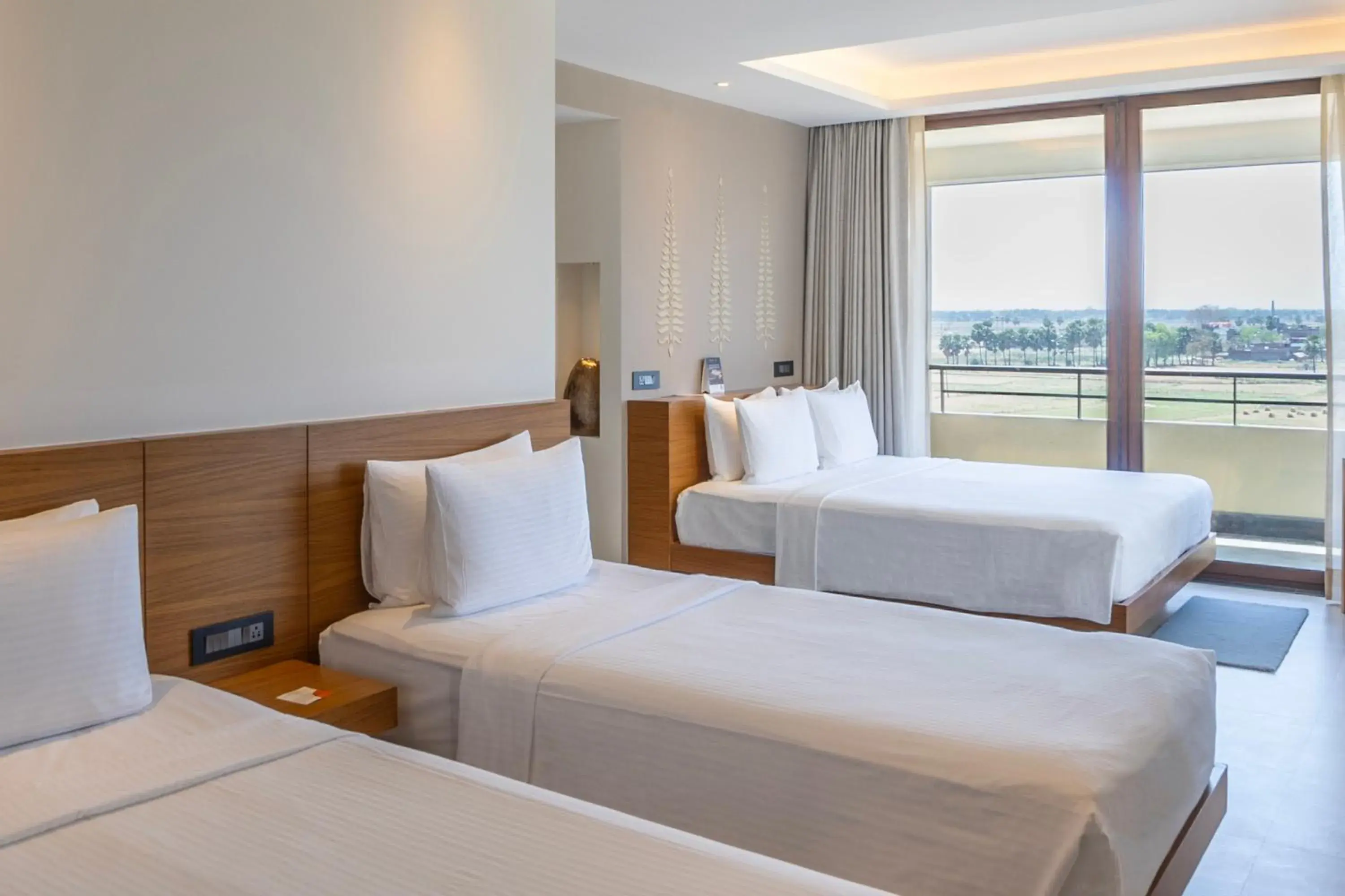 Bed in Hyatt Place Bodh Gaya Bed in Hyatt Place Bodh Gaya