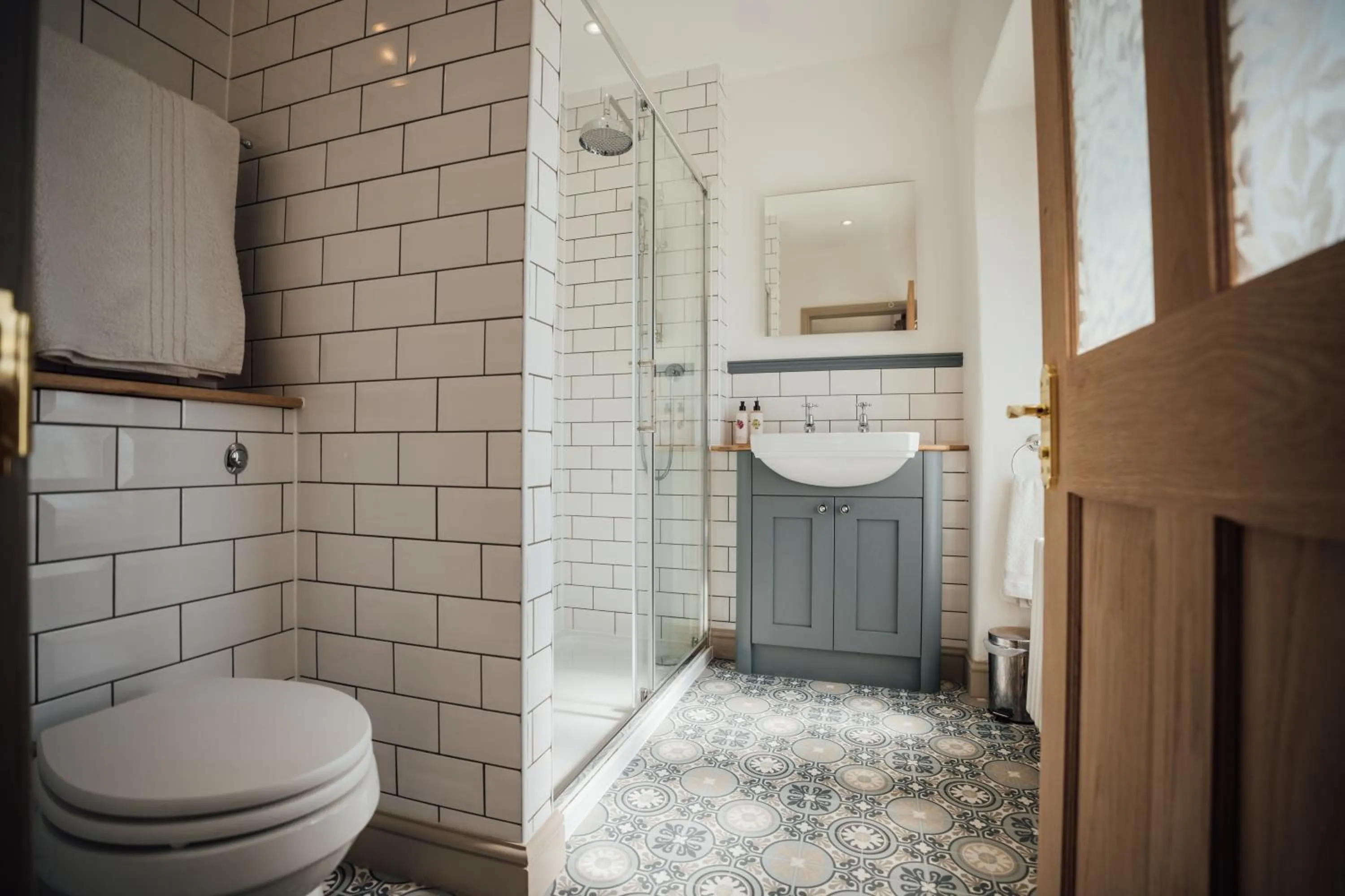 Bathroom in The Farthings Somerset