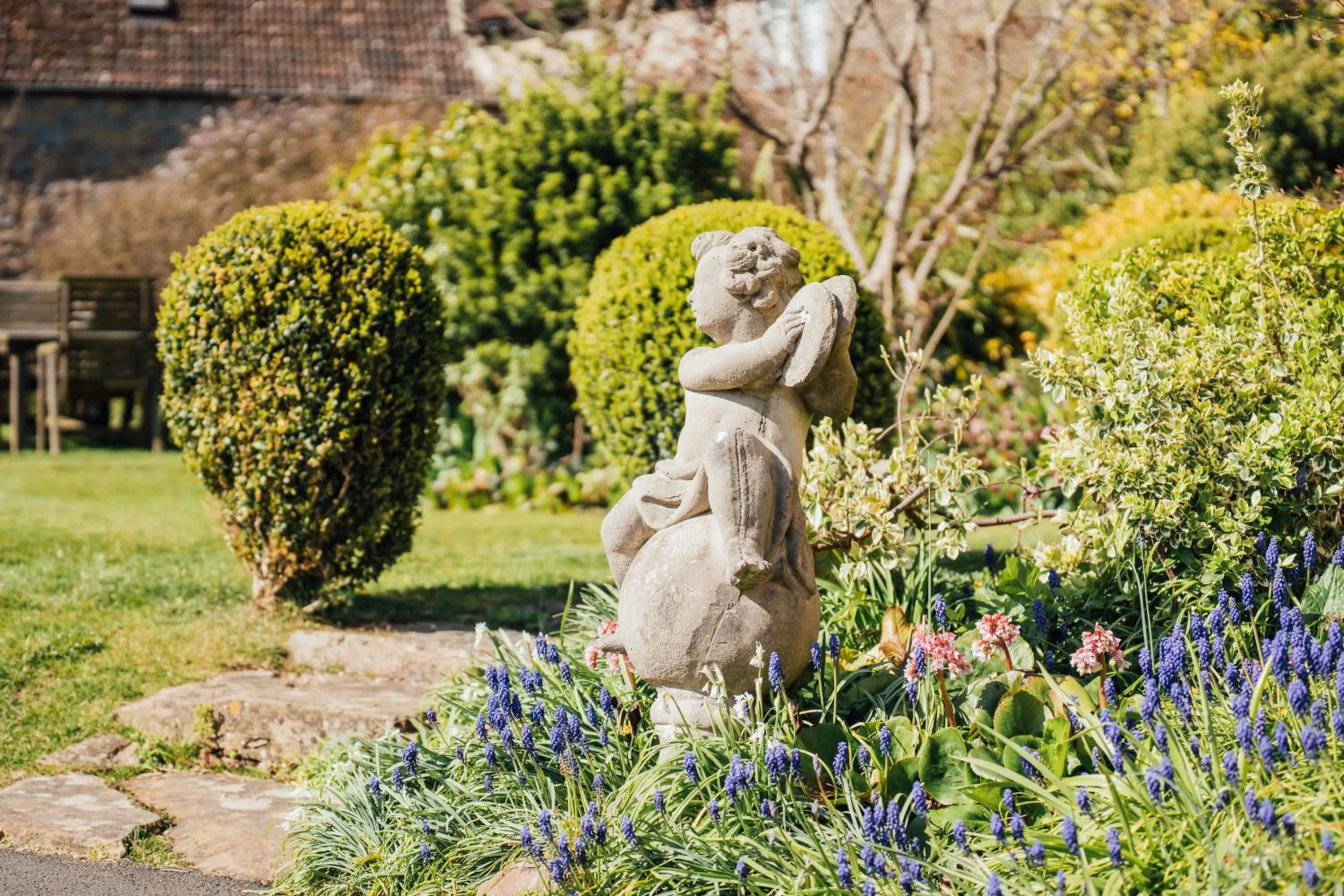Garden in The Farthings Somerset
