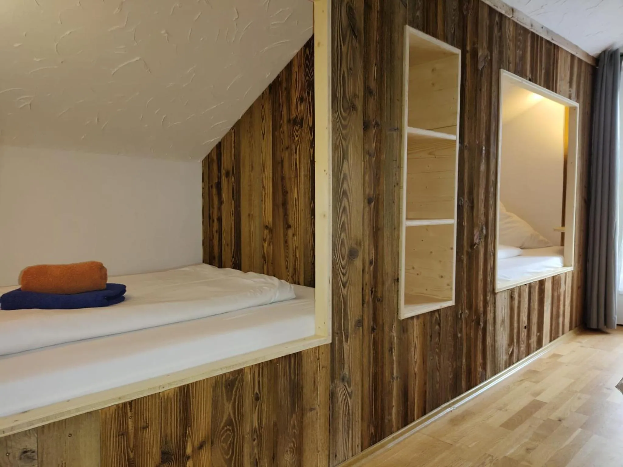 Bed in Hotel Garni Forsthaus Ruhpolding