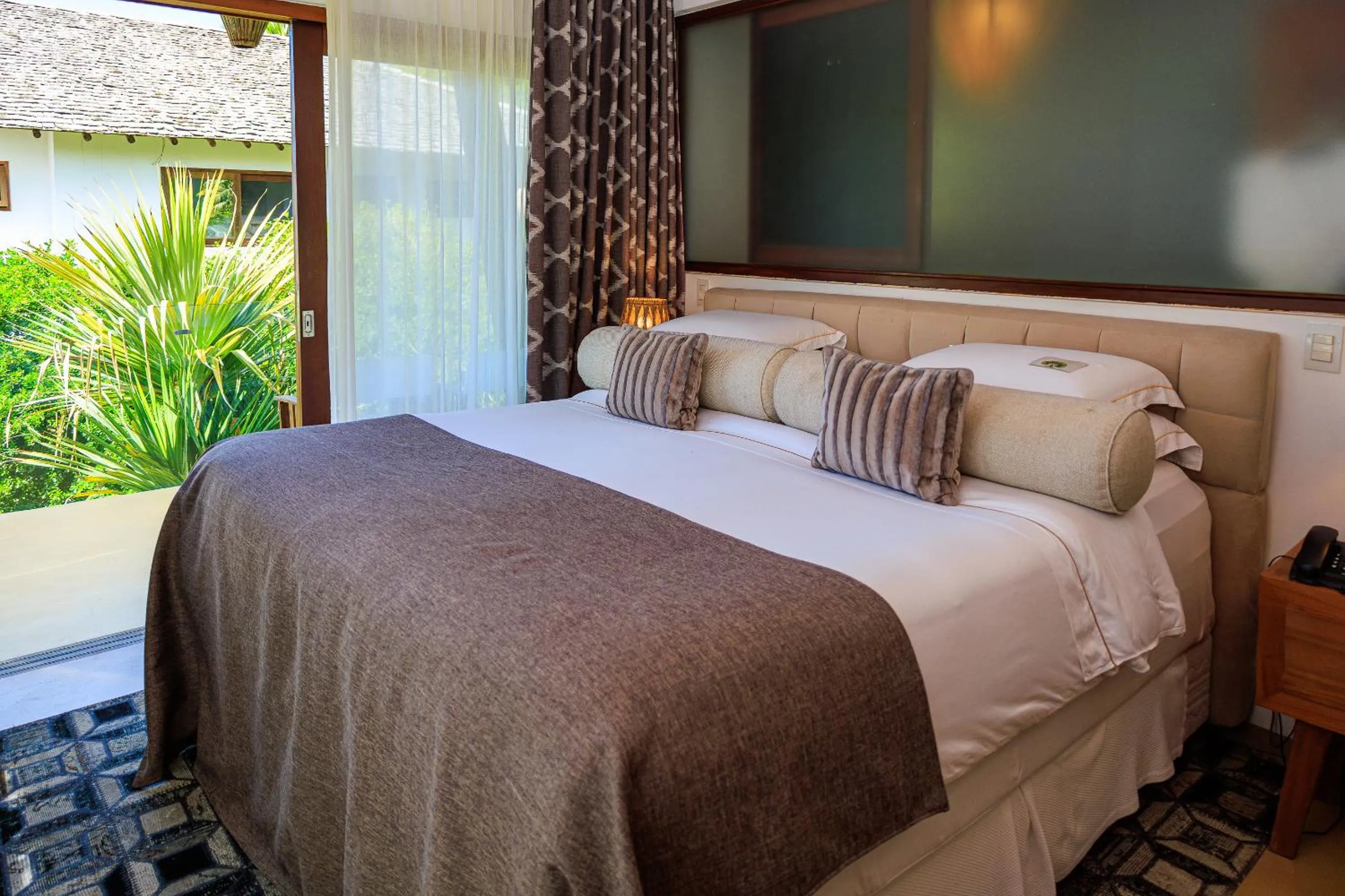 Bed in Campo Bahia Hotel Villas Spa