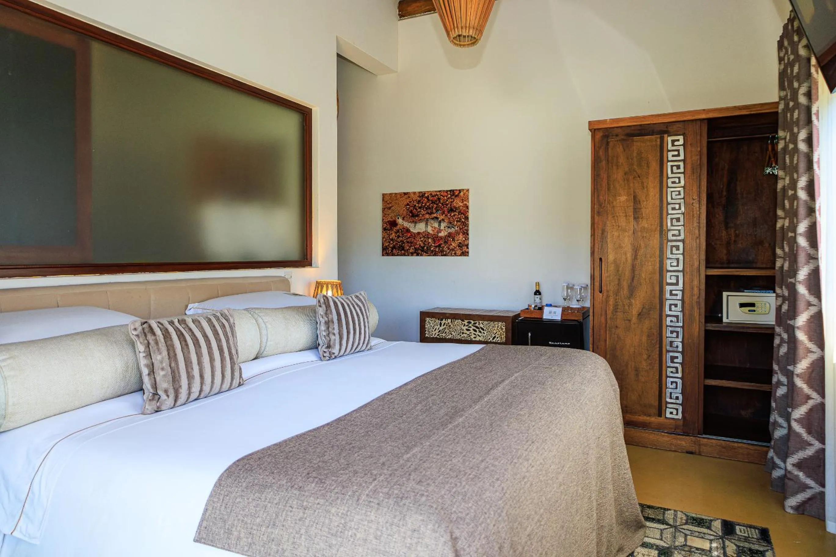 Bed in Campo Bahia Hotel Villas Spa