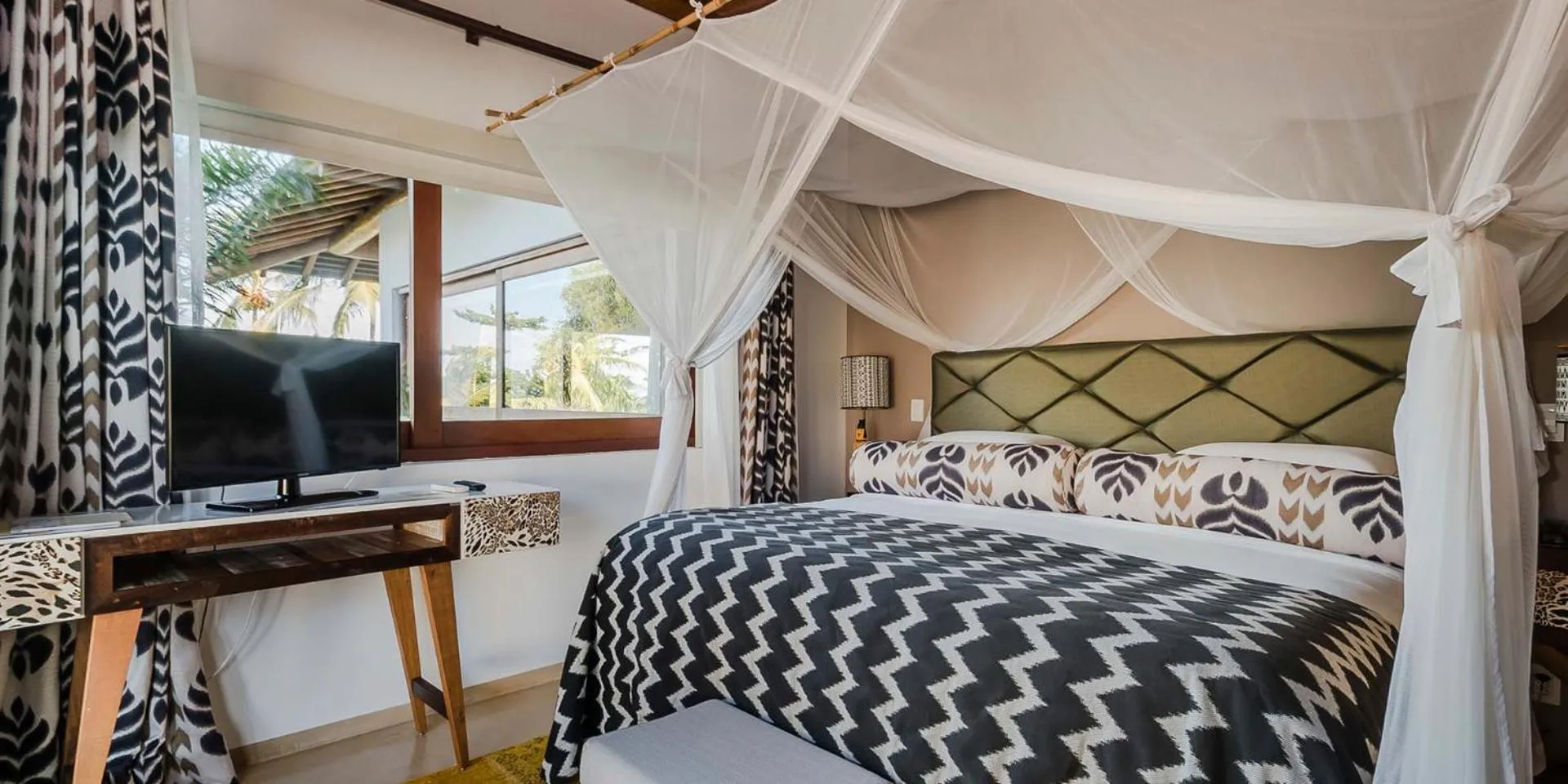 Bed in Campo Bahia Hotel Villas Spa