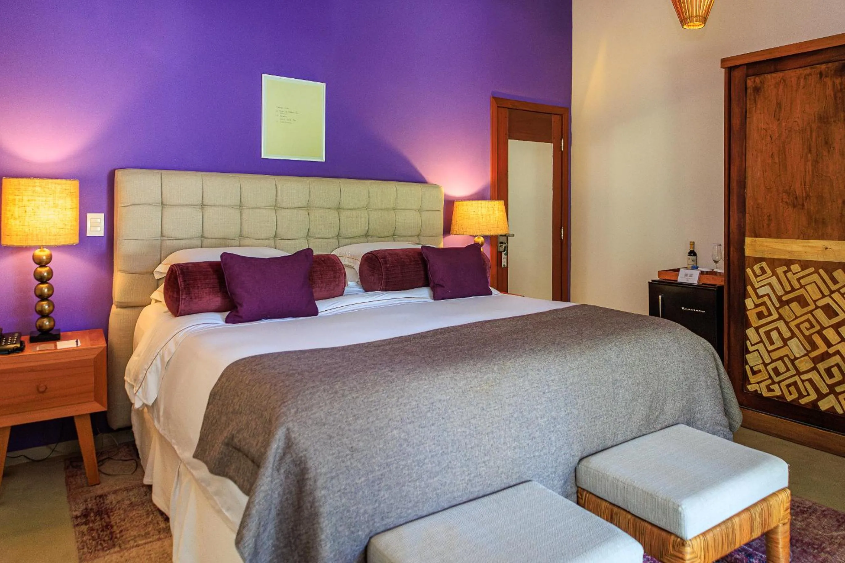 Bed in Campo Bahia Hotel Villas Spa