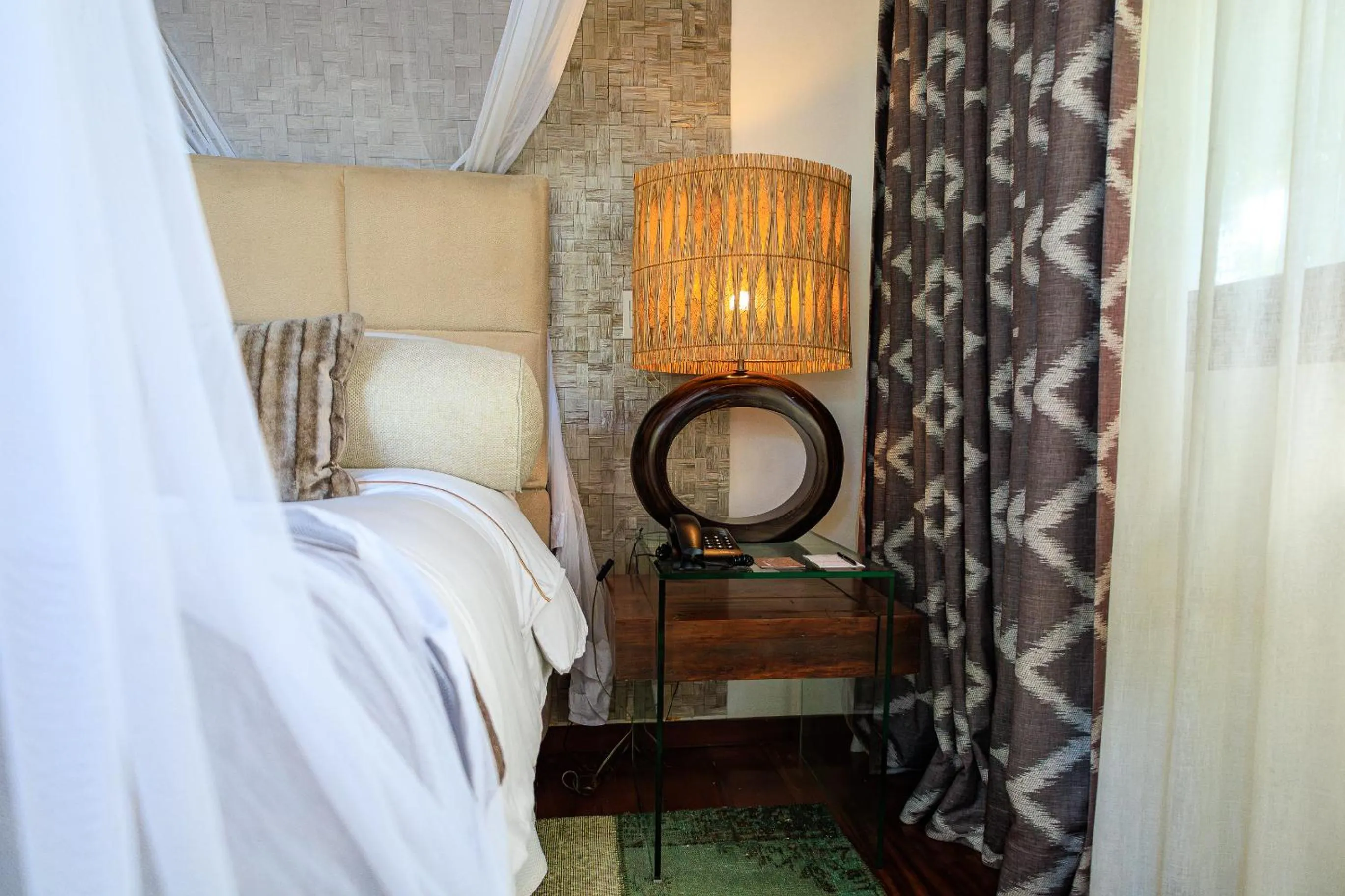 Decorative detail, Bed in Campo Bahia Hotel Villas Spa