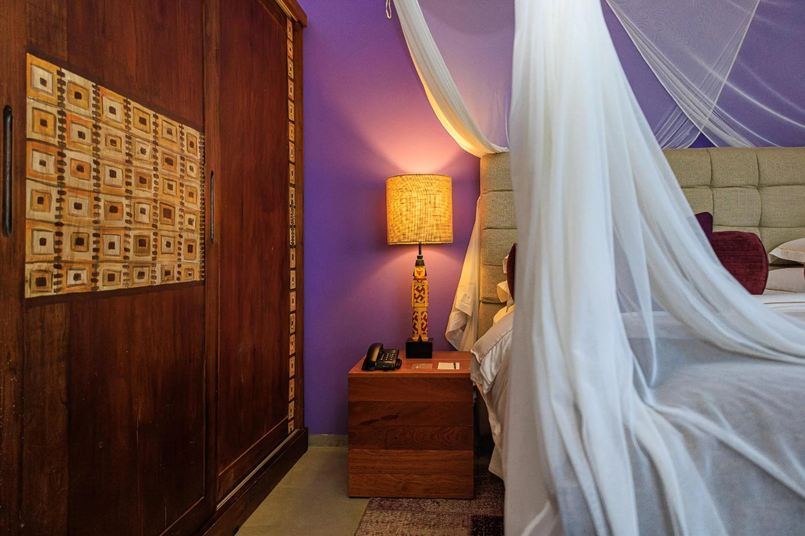 Decorative detail, Bed in Campo Bahia Hotel Villas Spa