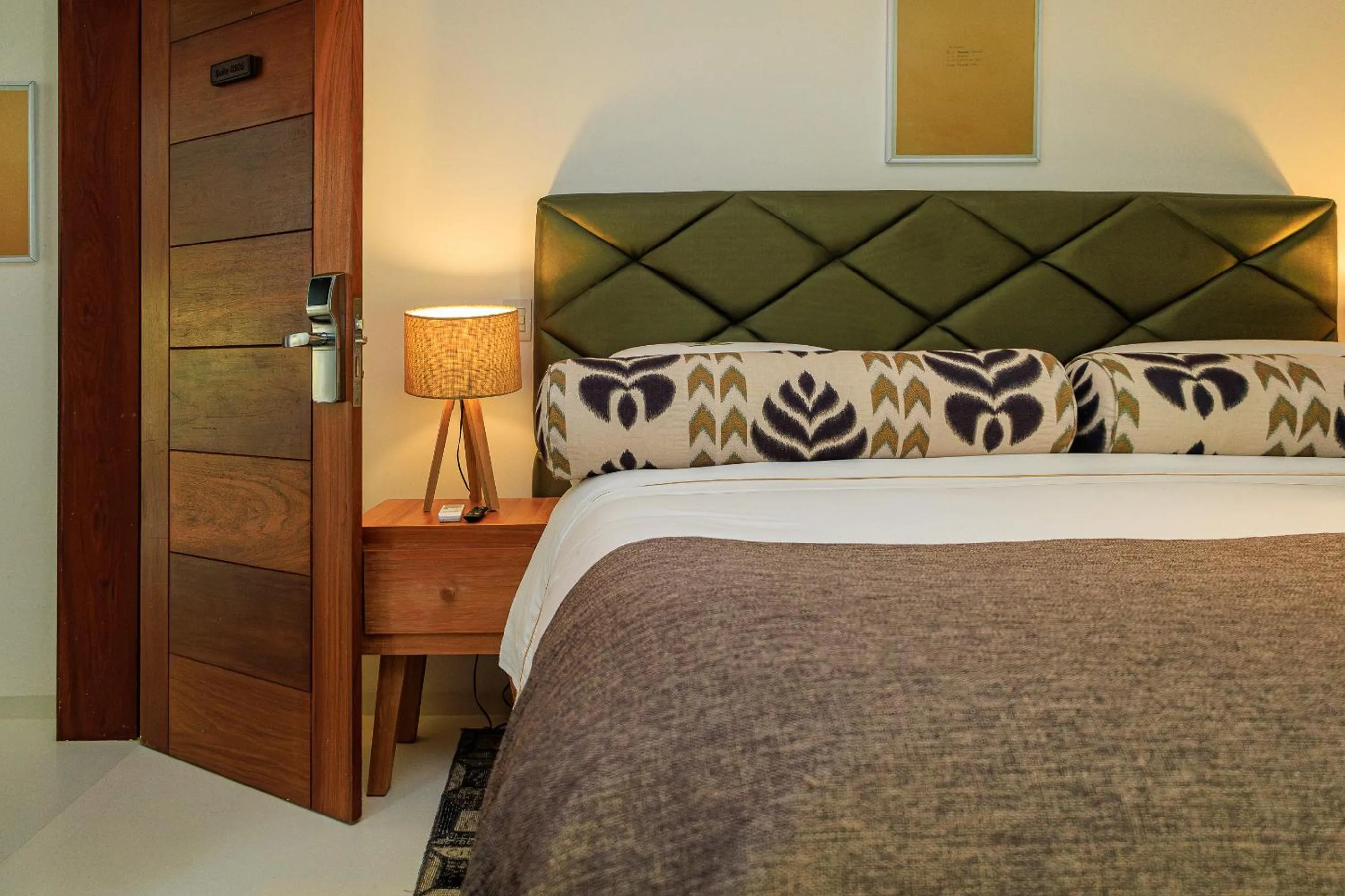 Bed in Campo Bahia Hotel Villas Spa