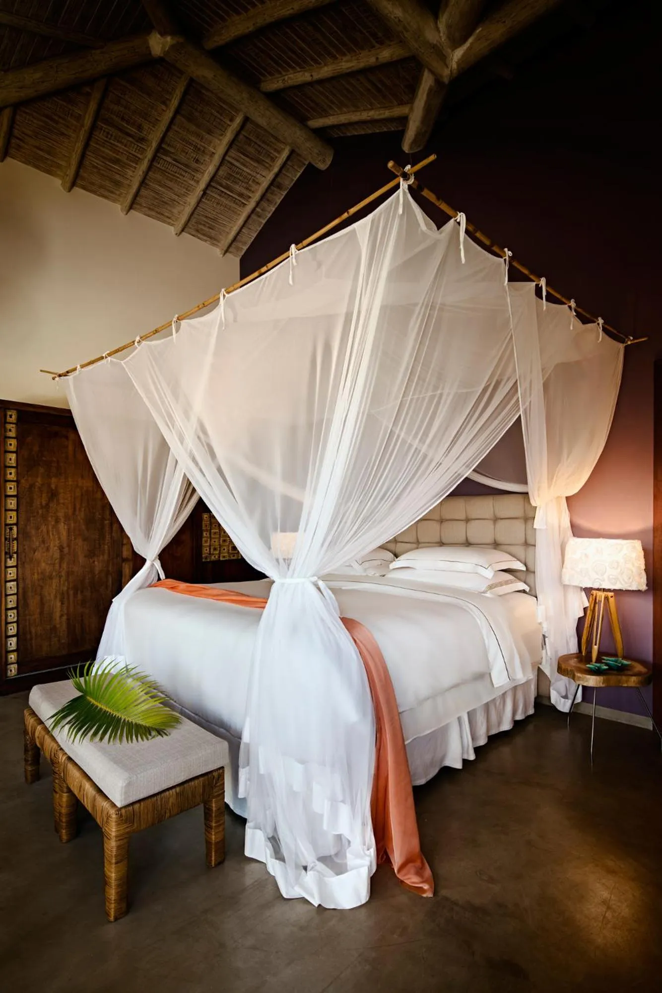 Bed in Campo Bahia Hotel Villas Spa