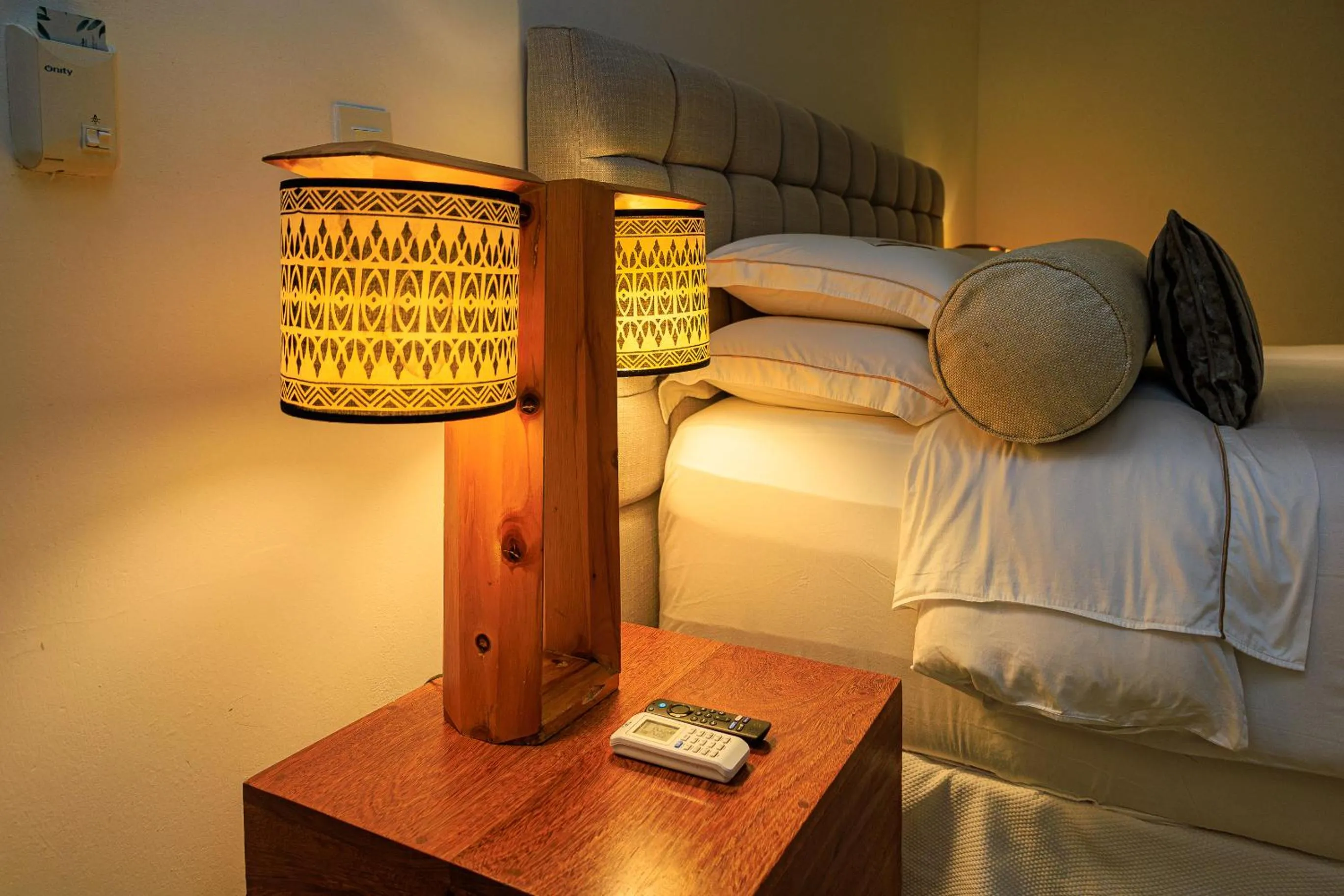 Bed in Campo Bahia Hotel Villas Spa