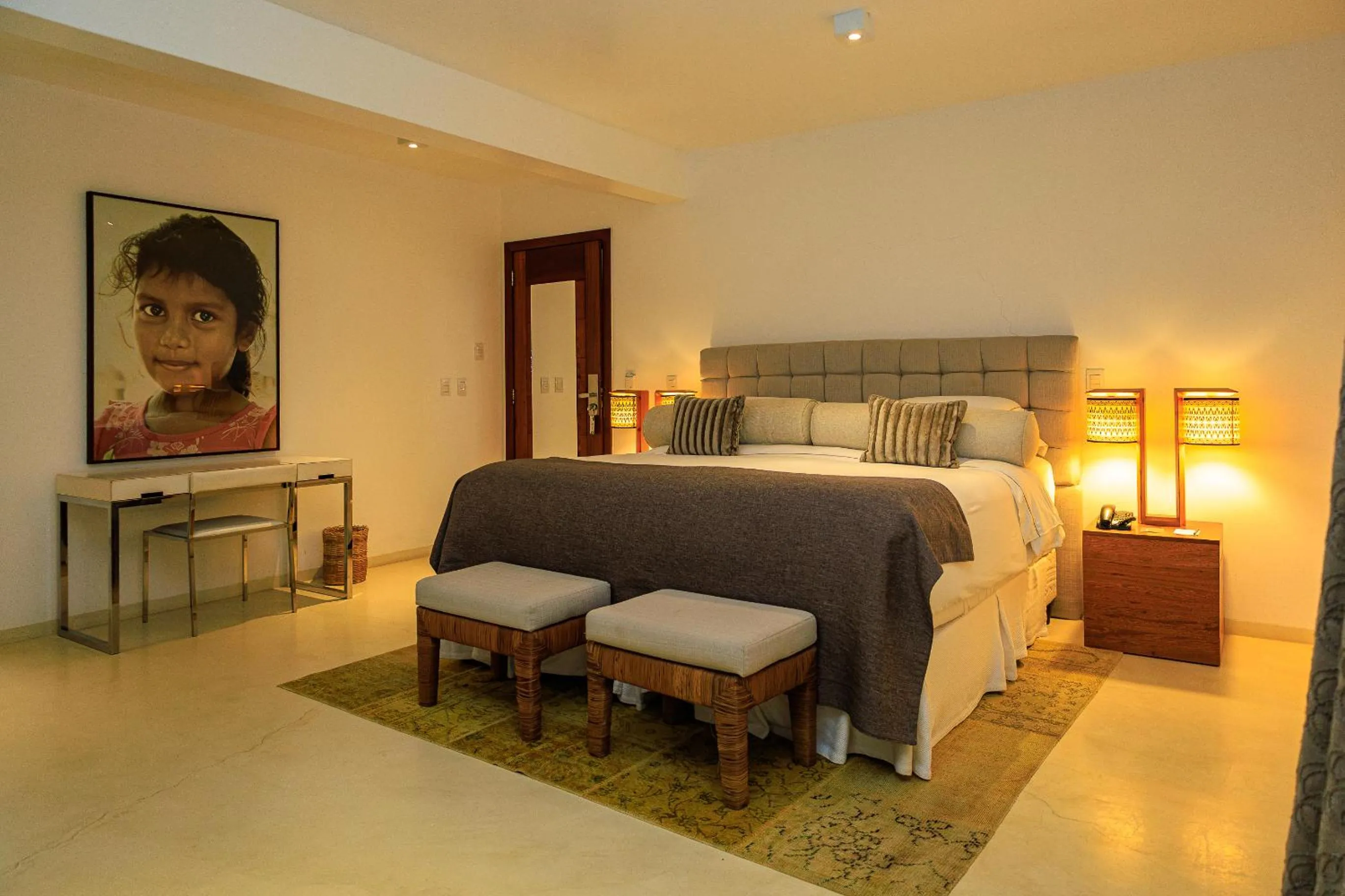Bed in Campo Bahia Hotel Villas Spa