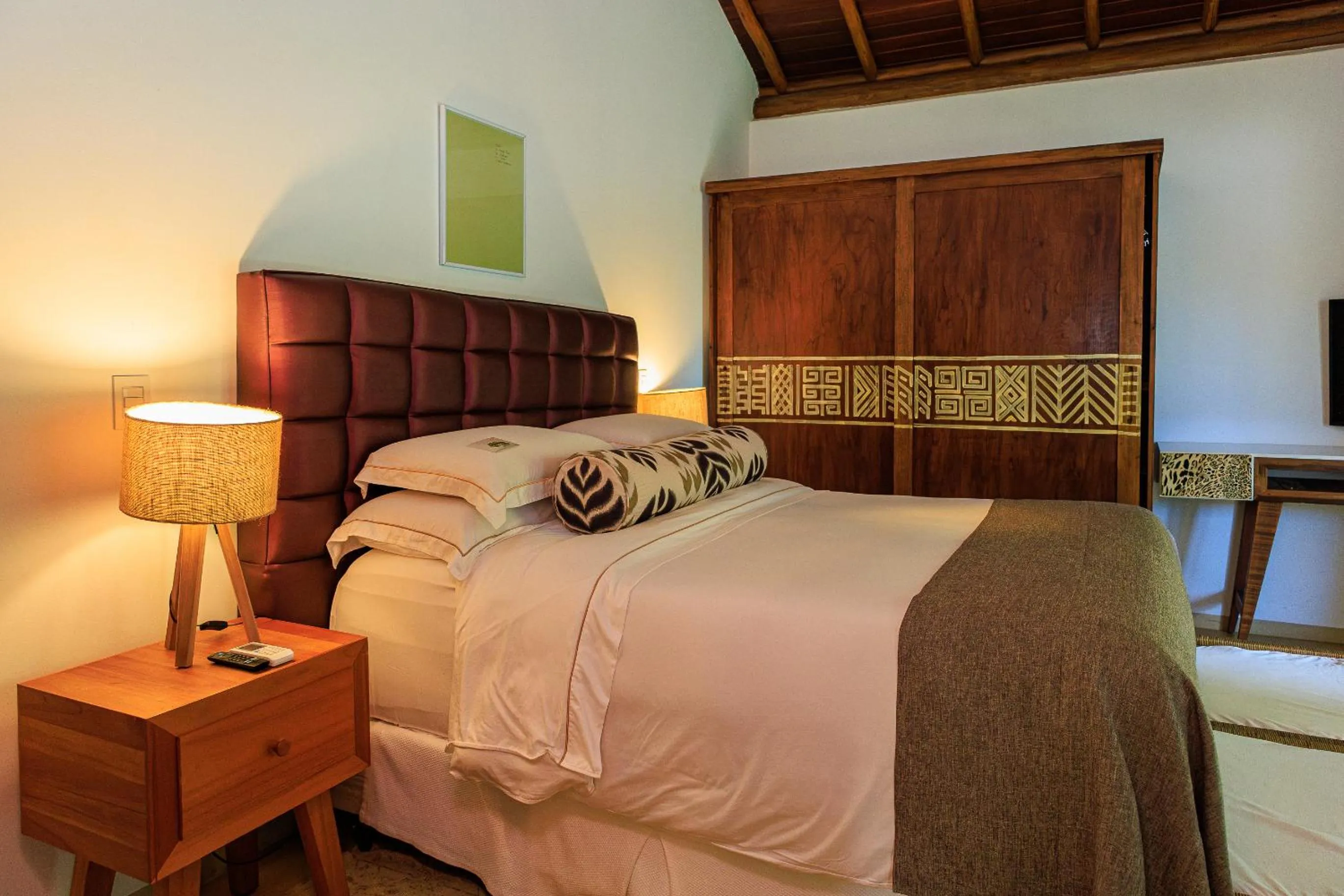 Bed in Campo Bahia Hotel Villas Spa