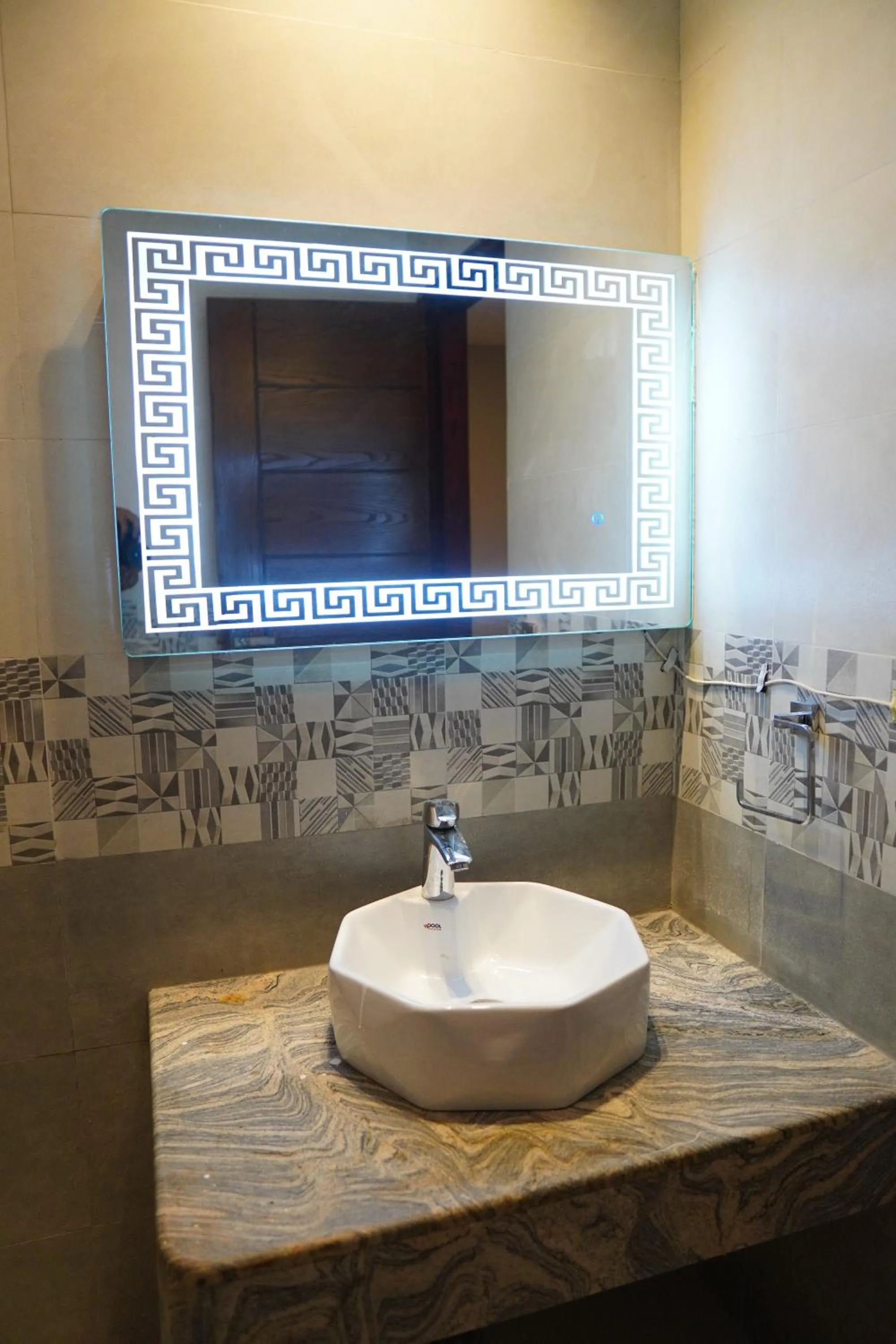 Bathroom in Nuva Hotel