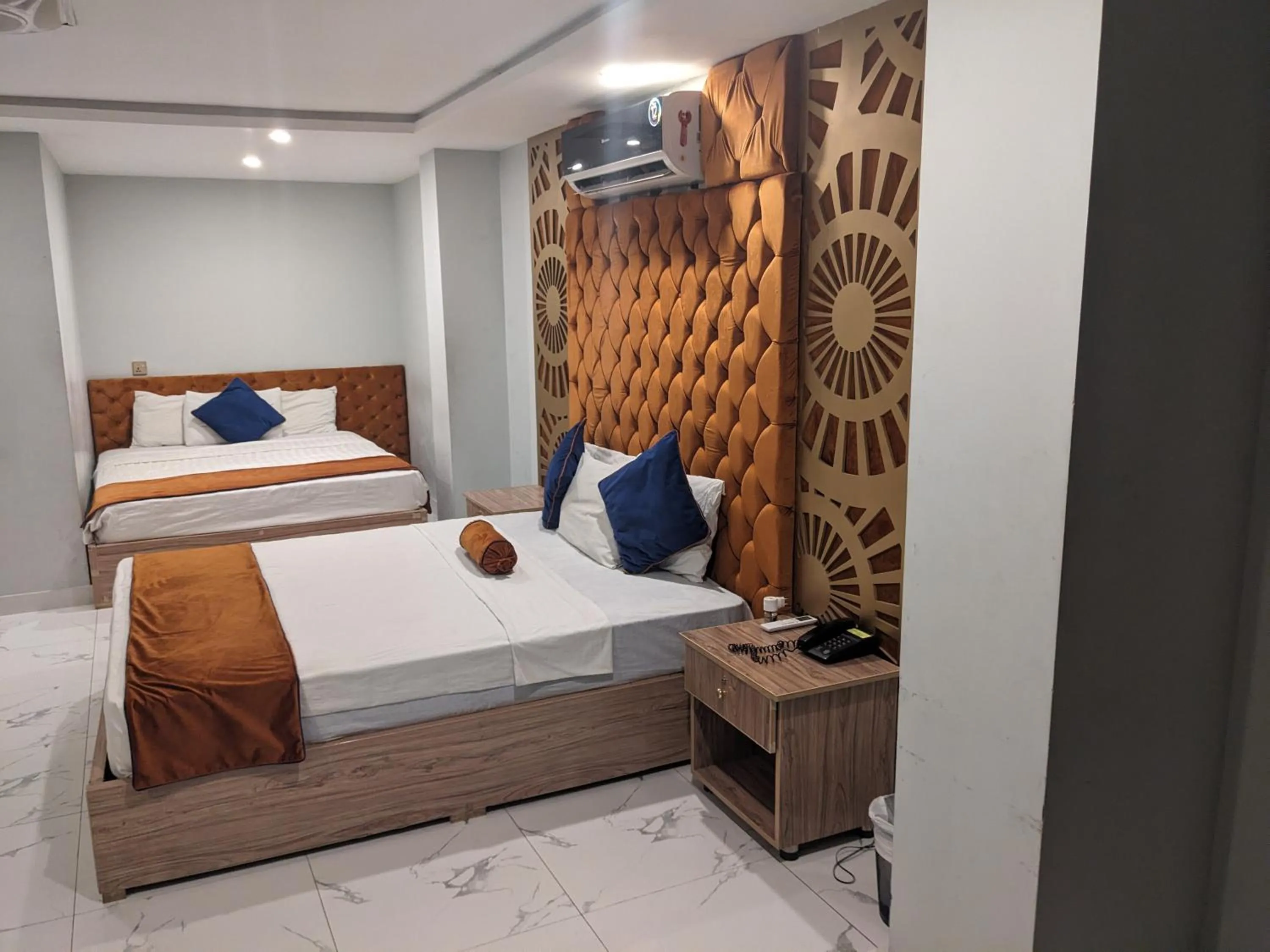 Photo of the whole room, Bed in Nuva Hotel