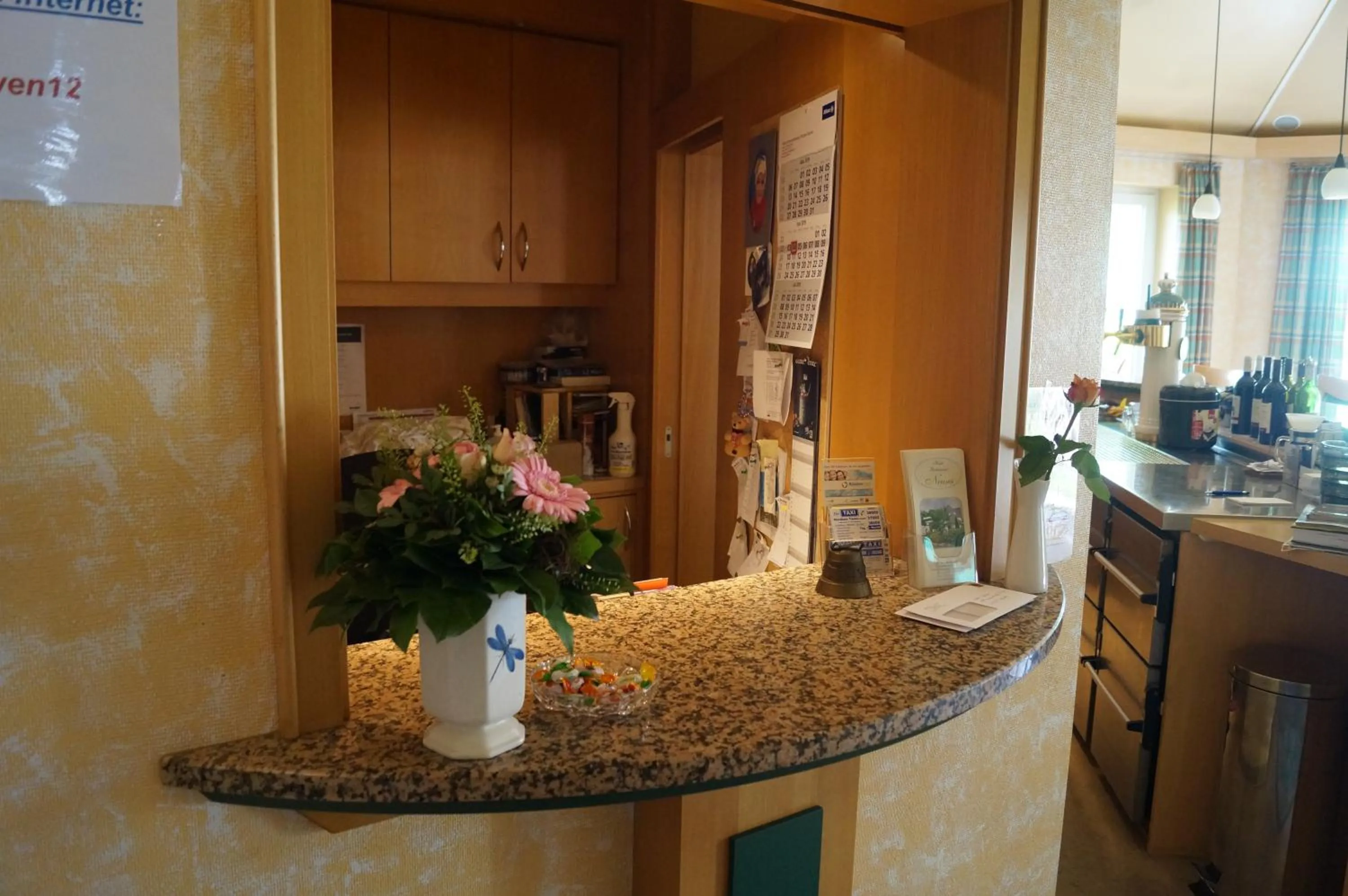 Lobby or reception in Hotel Neuses