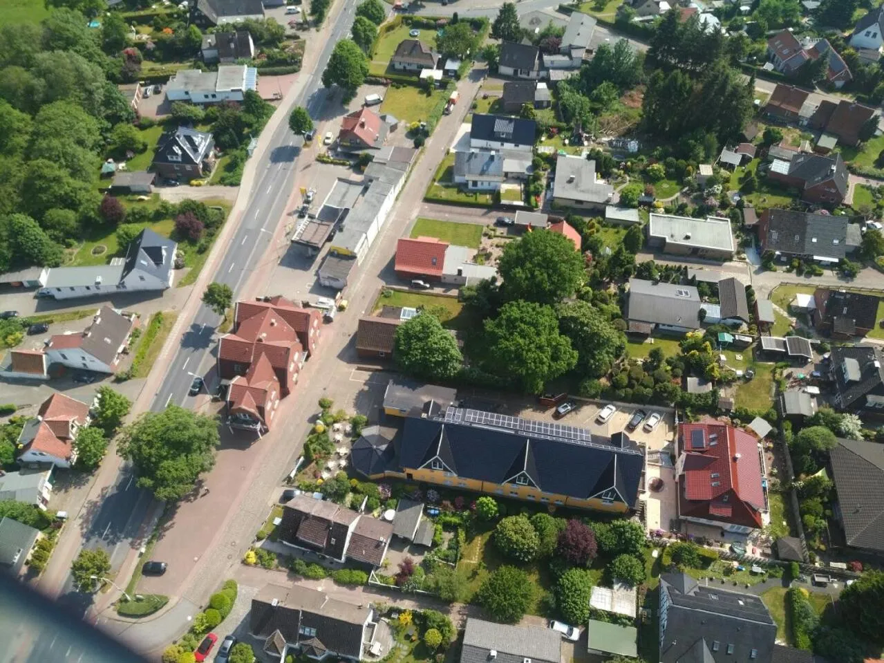 Bird's eye view in Hotel Neuses