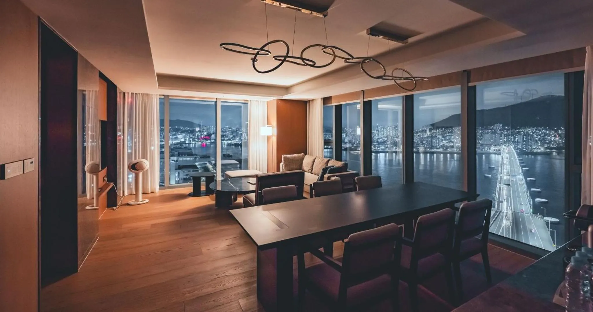 Living room in Wyndham Grand Busan