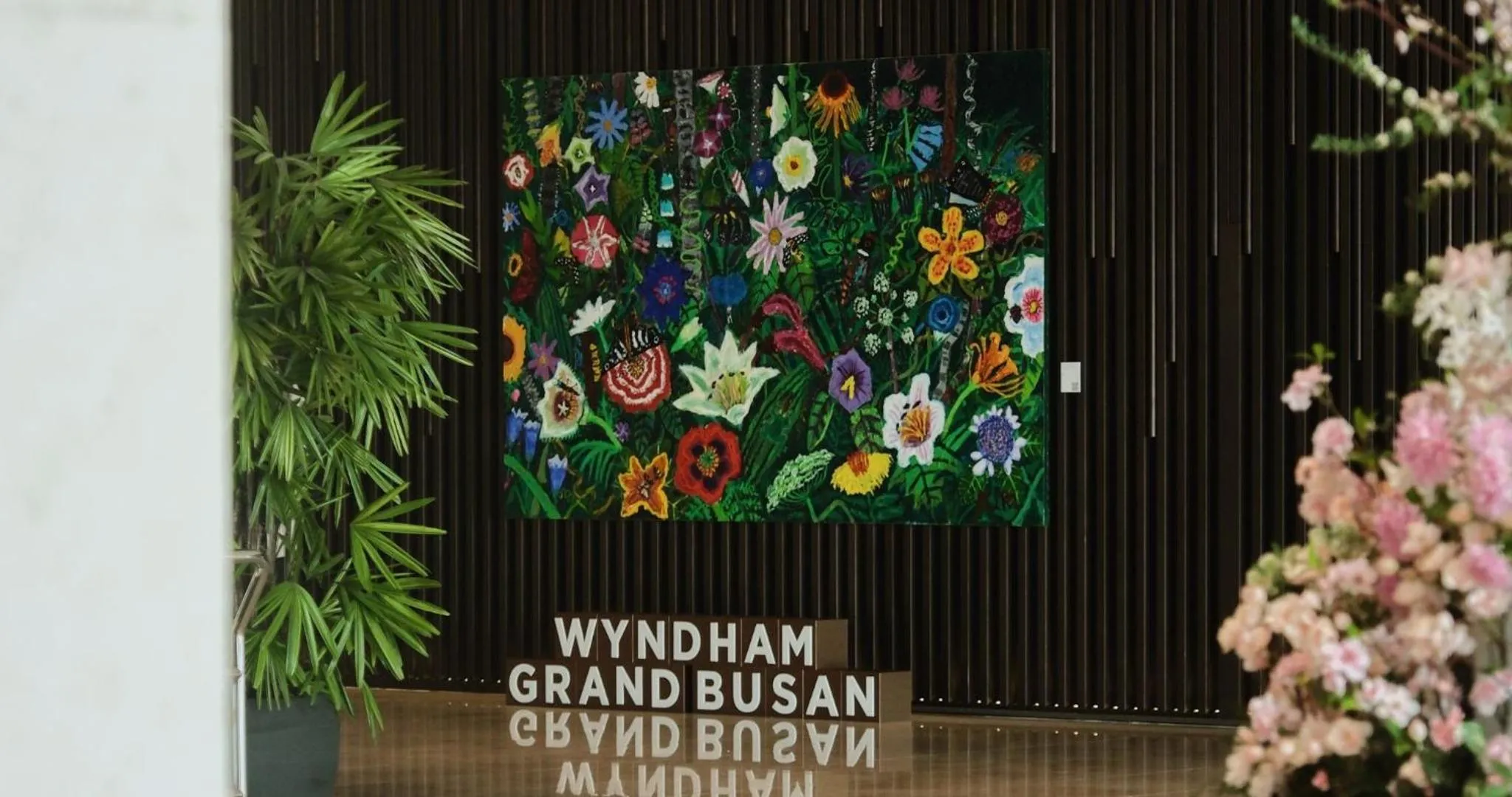 Lobby or reception in Wyndham Grand Busan