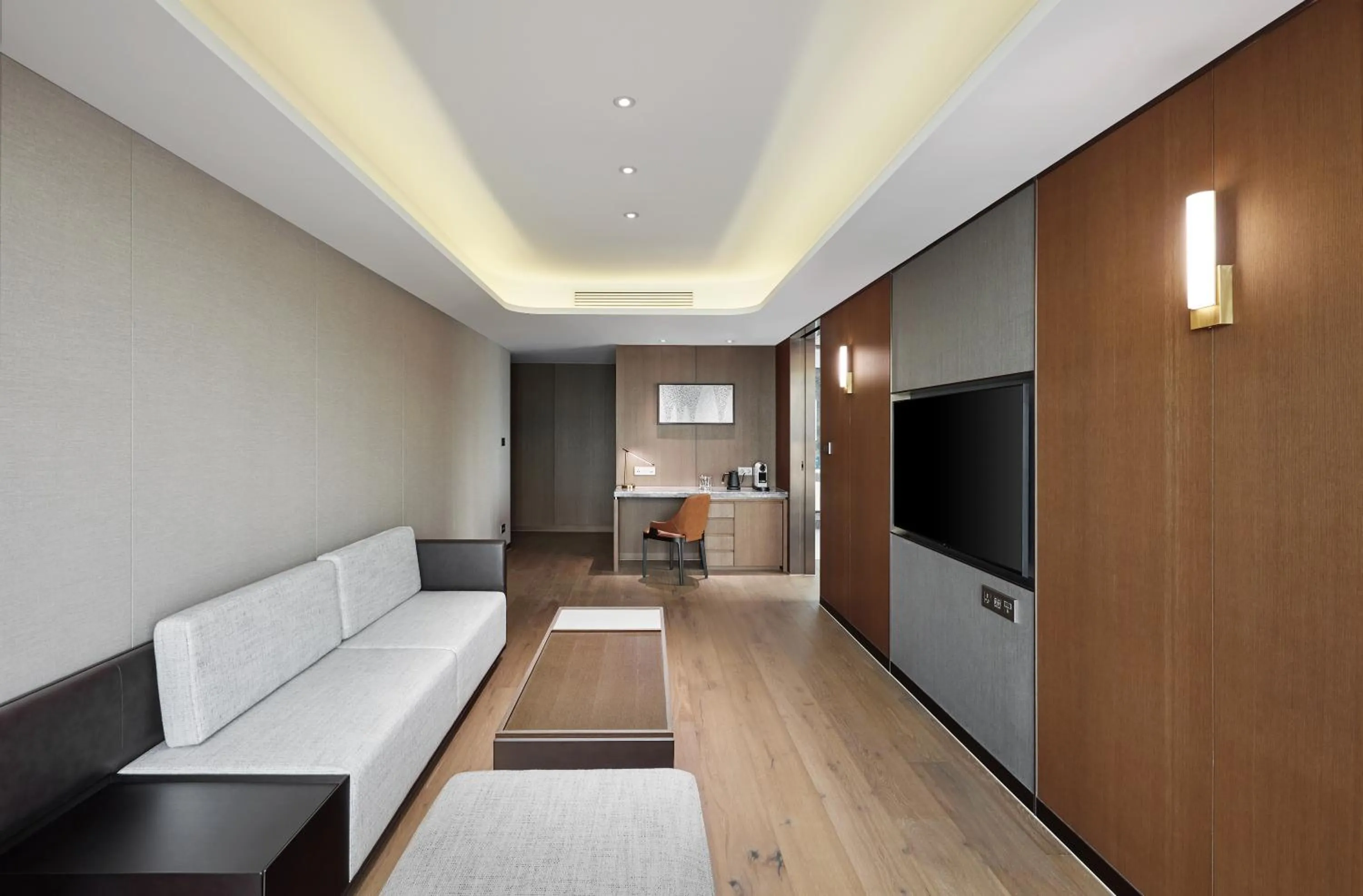 Living room in Wyndham Grand Busan