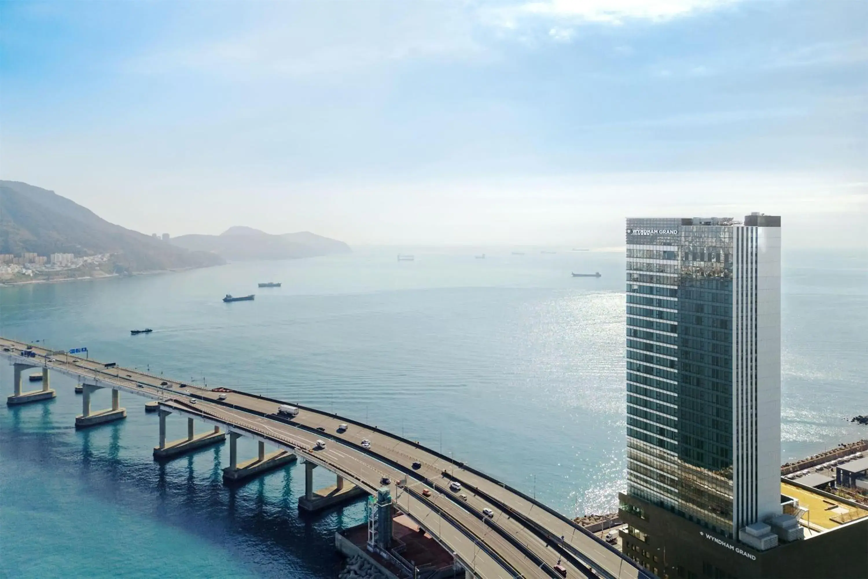 Property building in Wyndham Grand Busan Property building in Wyndham Grand Busan