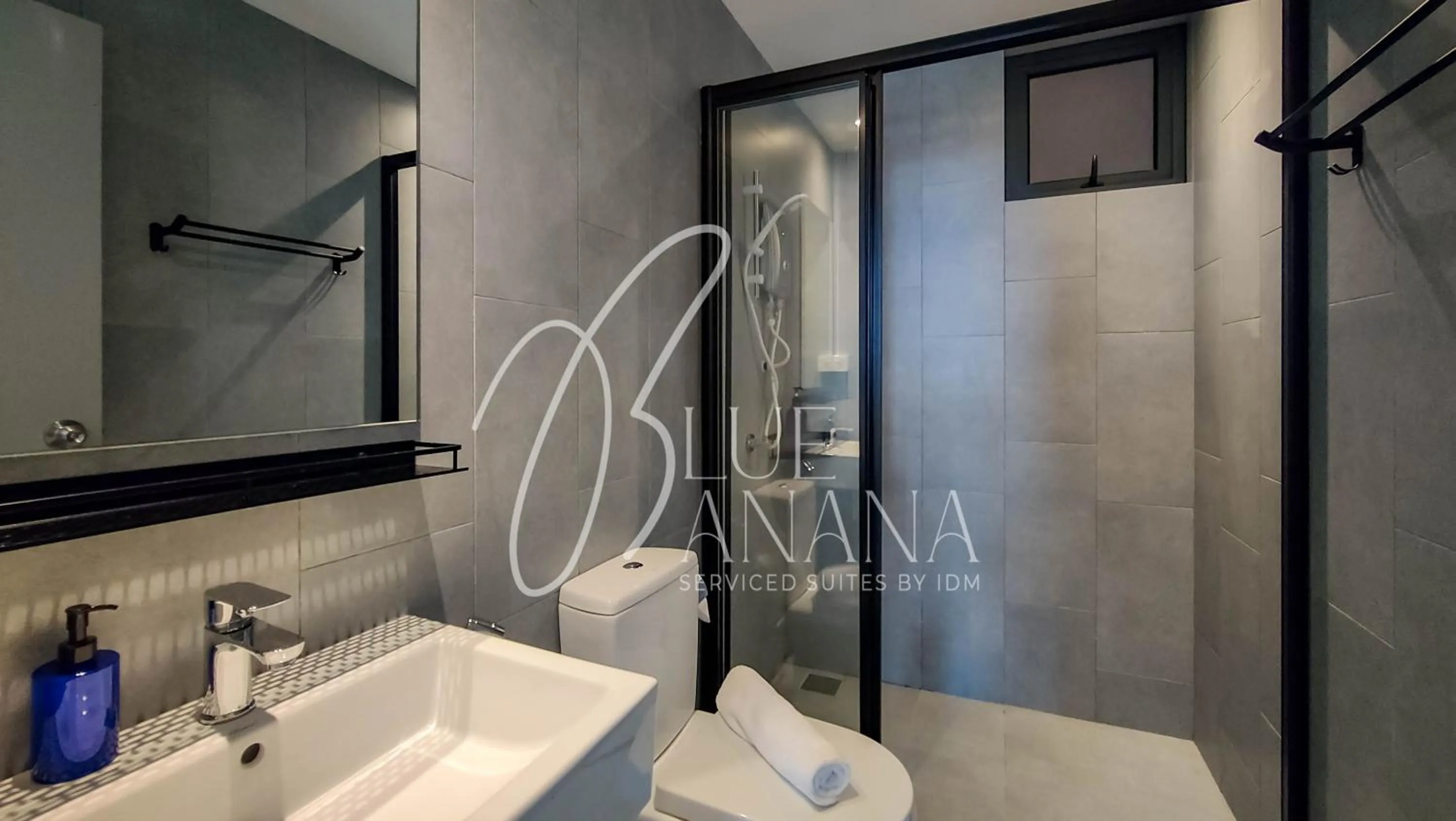 Shower in M Vertica Premier Suites by BlueBanana
