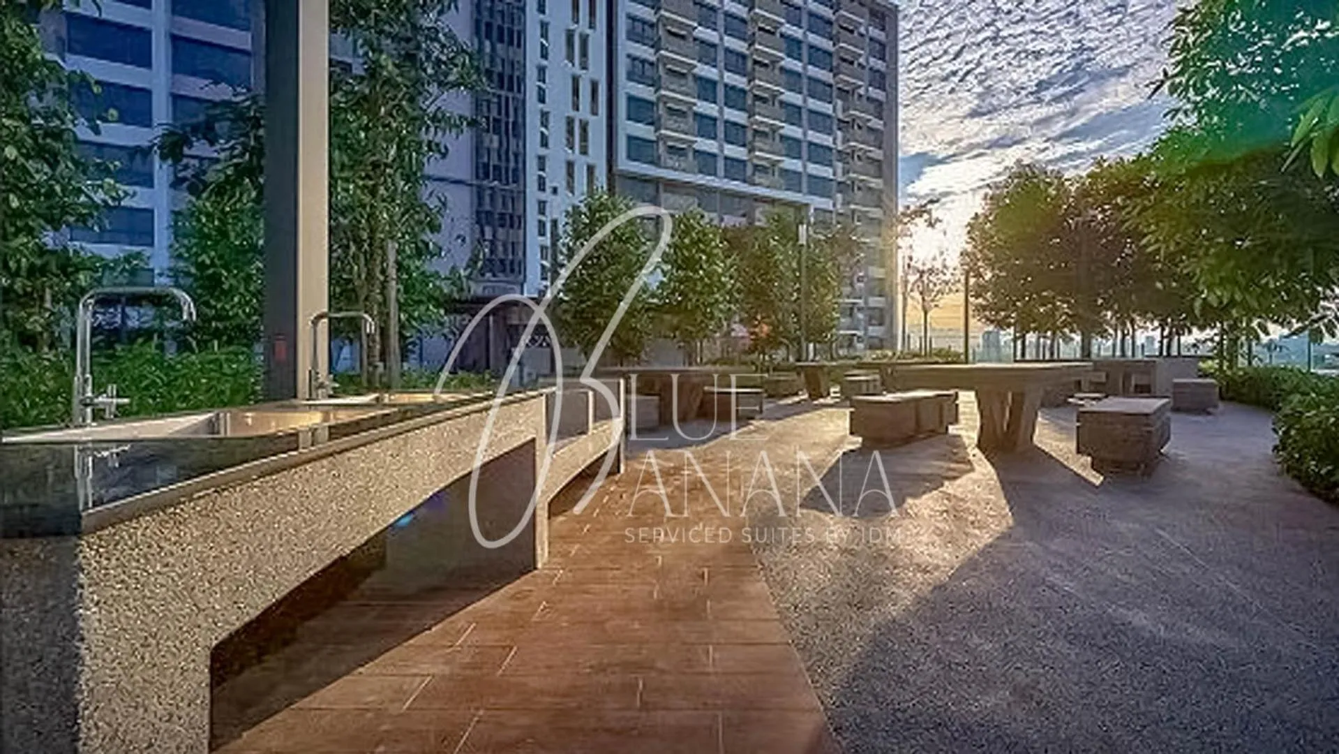 BBQ facilities in M Vertica Premier Suites by BlueBanana