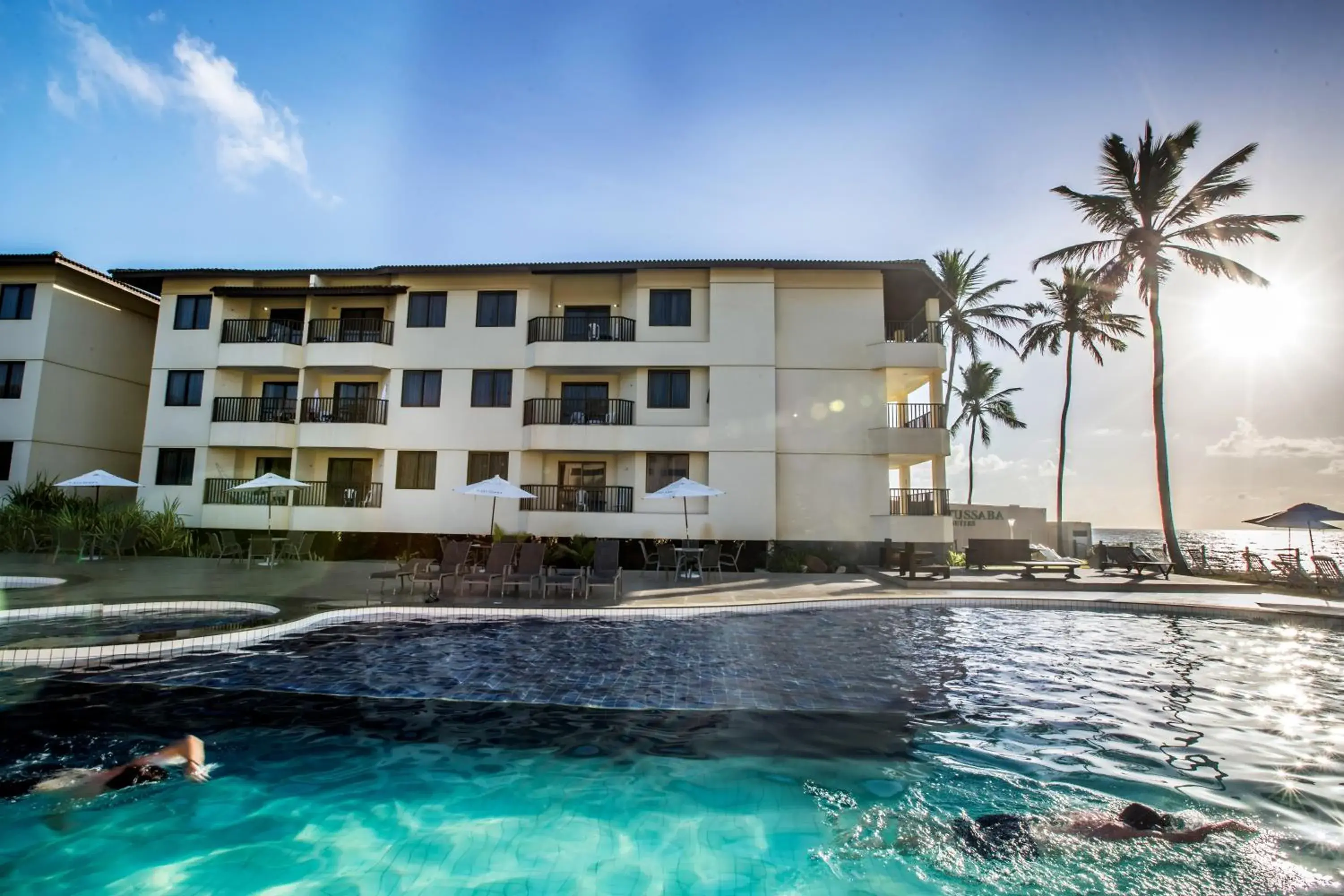 Property building in Catussaba Suítes Resort Property building in Catussaba Suítes Resort