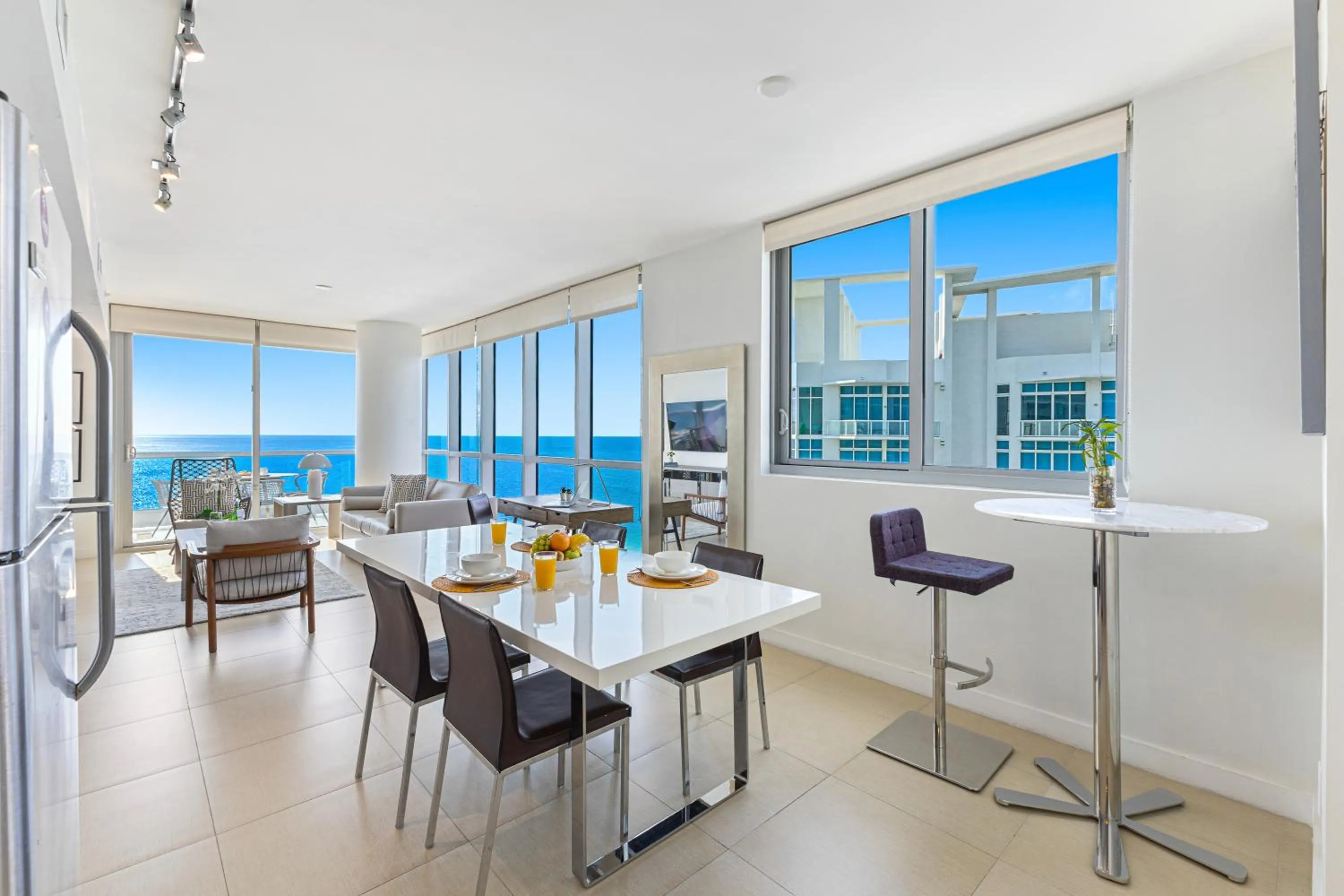 Sea view in Dharma Home Suites Miami Beach at Monte Carlo