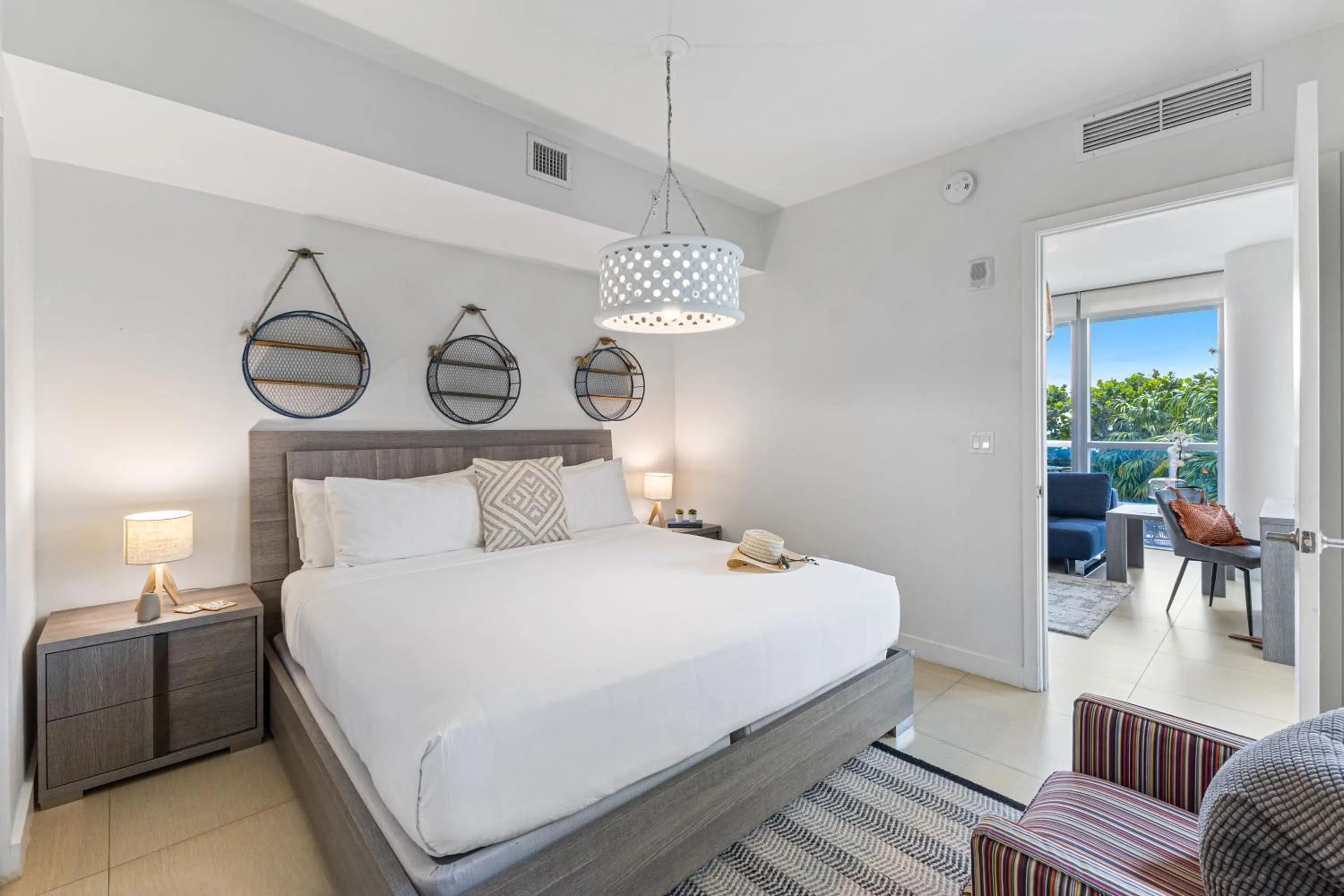 Bedroom, Bed in Dharma Home Suites Miami Beach at Monte Carlo