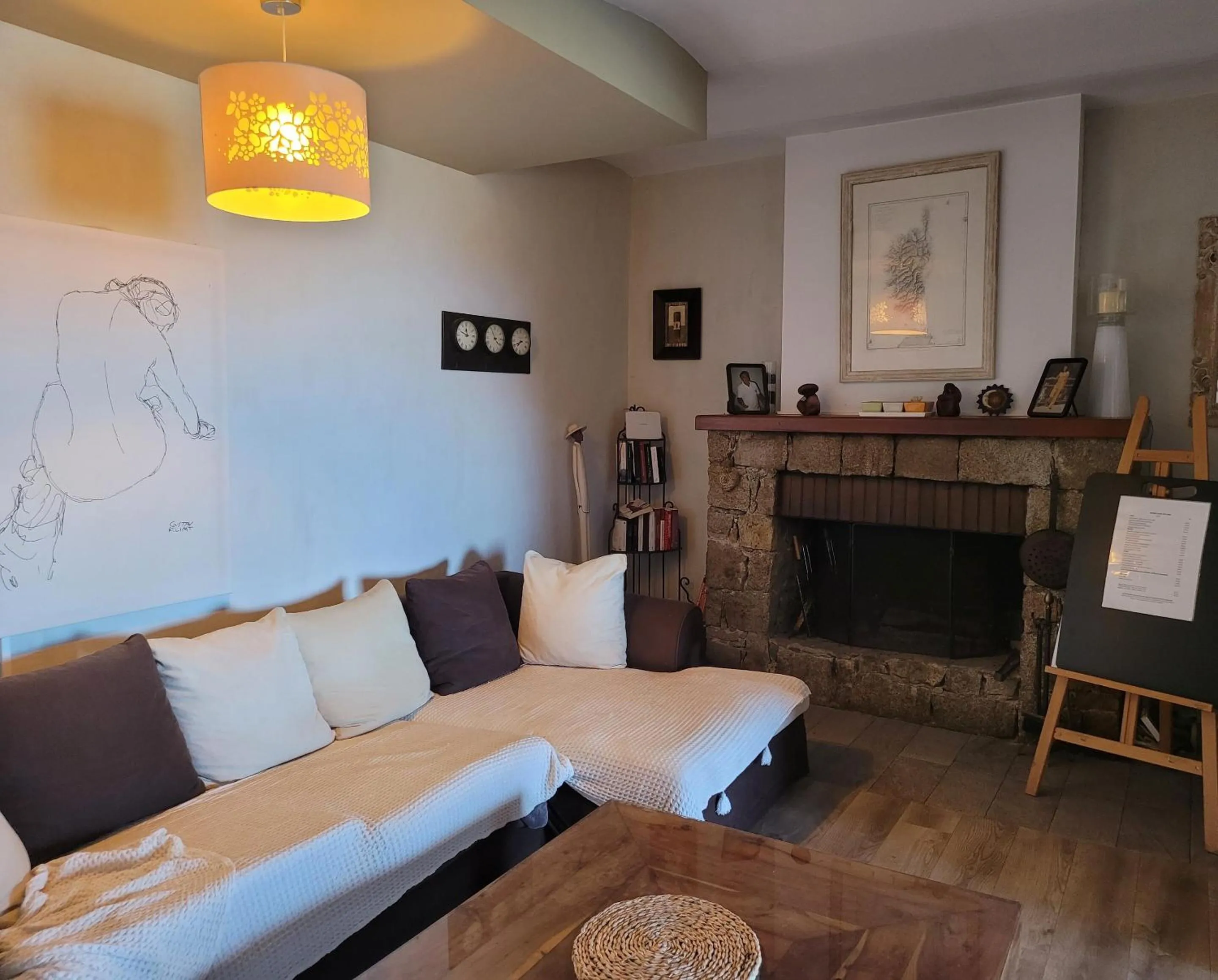 Living room in Hôtel Le Niobel