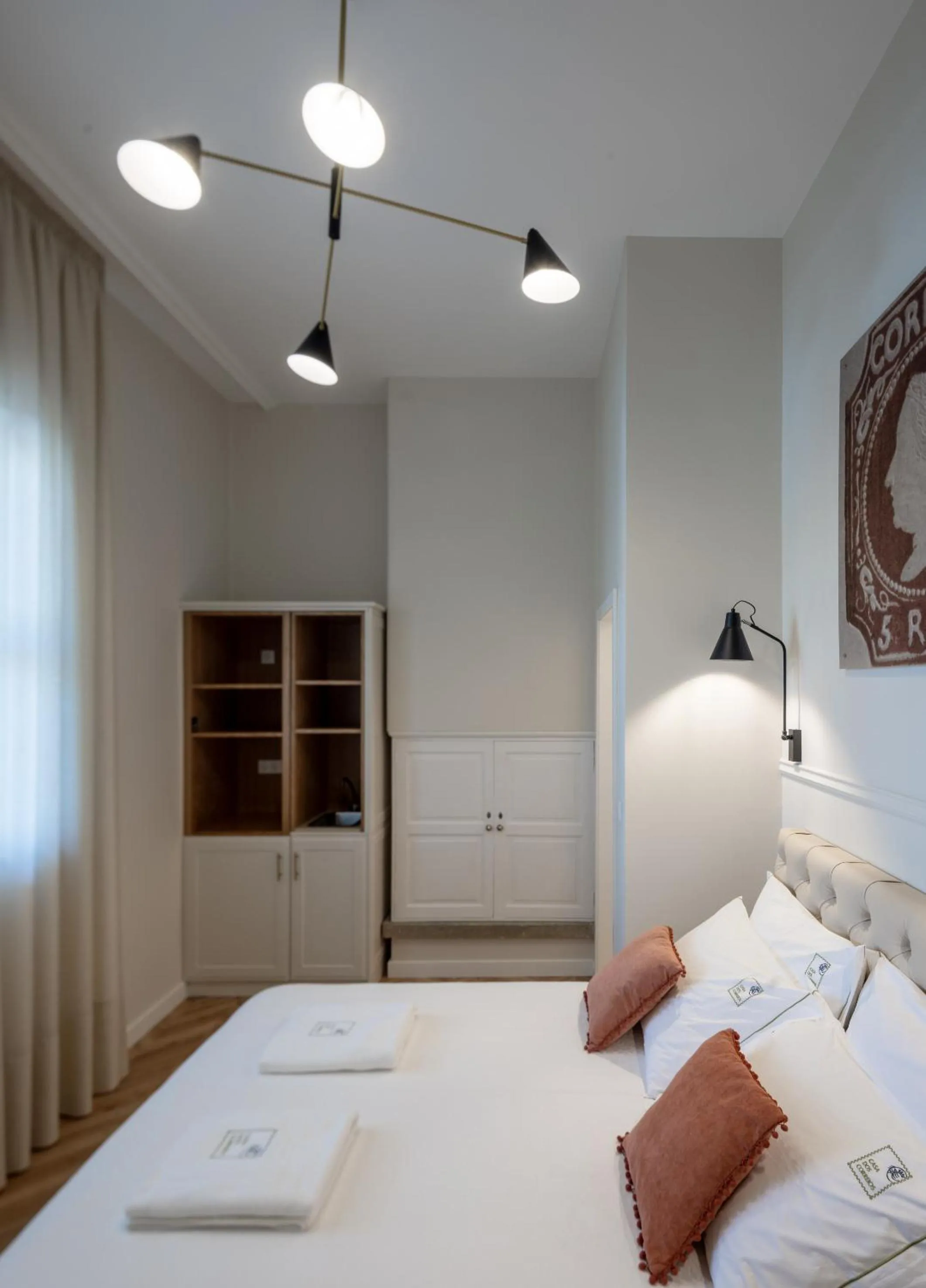 Kitchen or kitchenette, Bed in Casa dos Correios