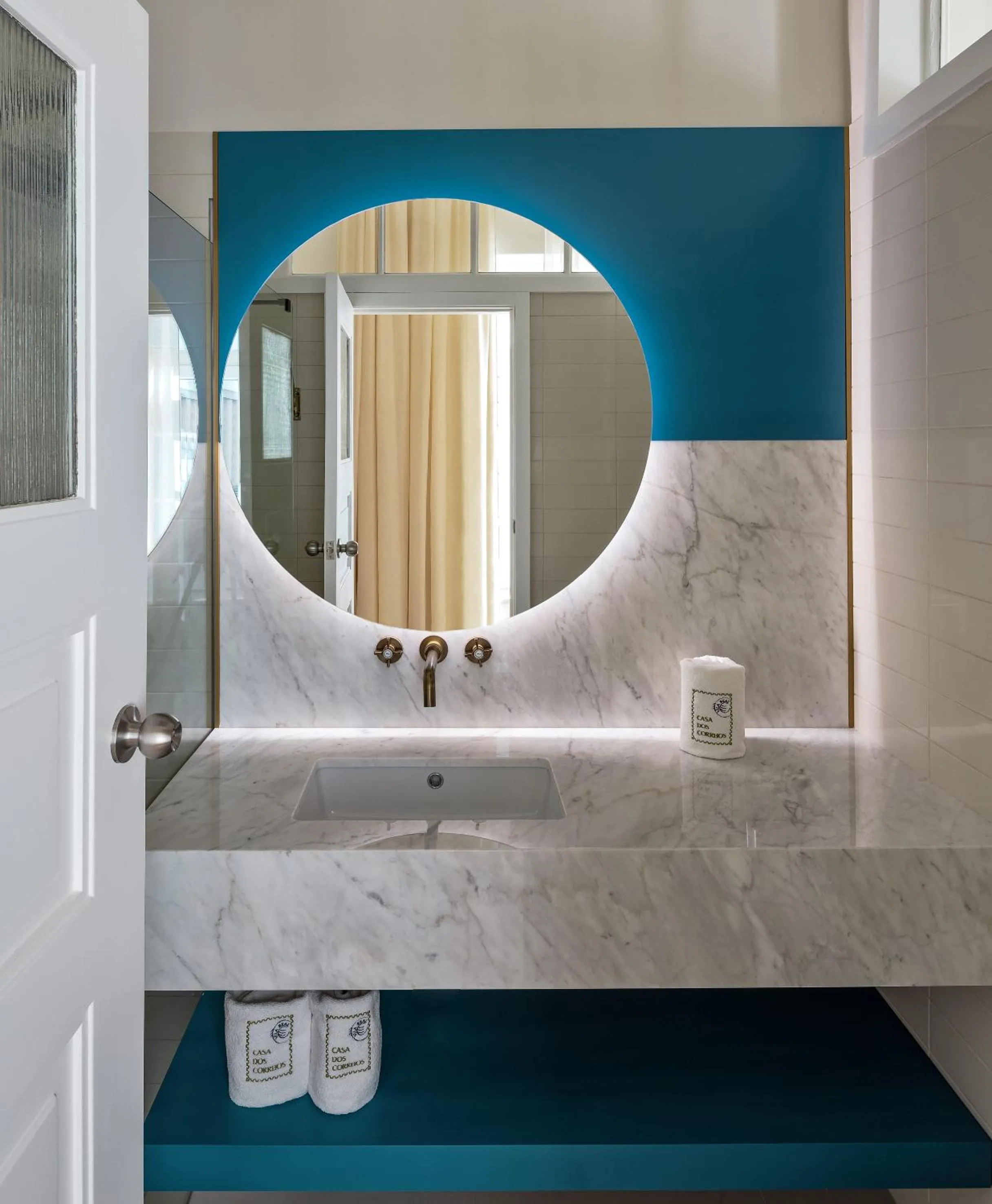 Bathroom in Casa dos Correios