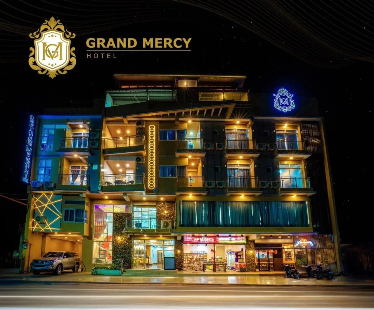 Property building in Grand Mercy Hotel