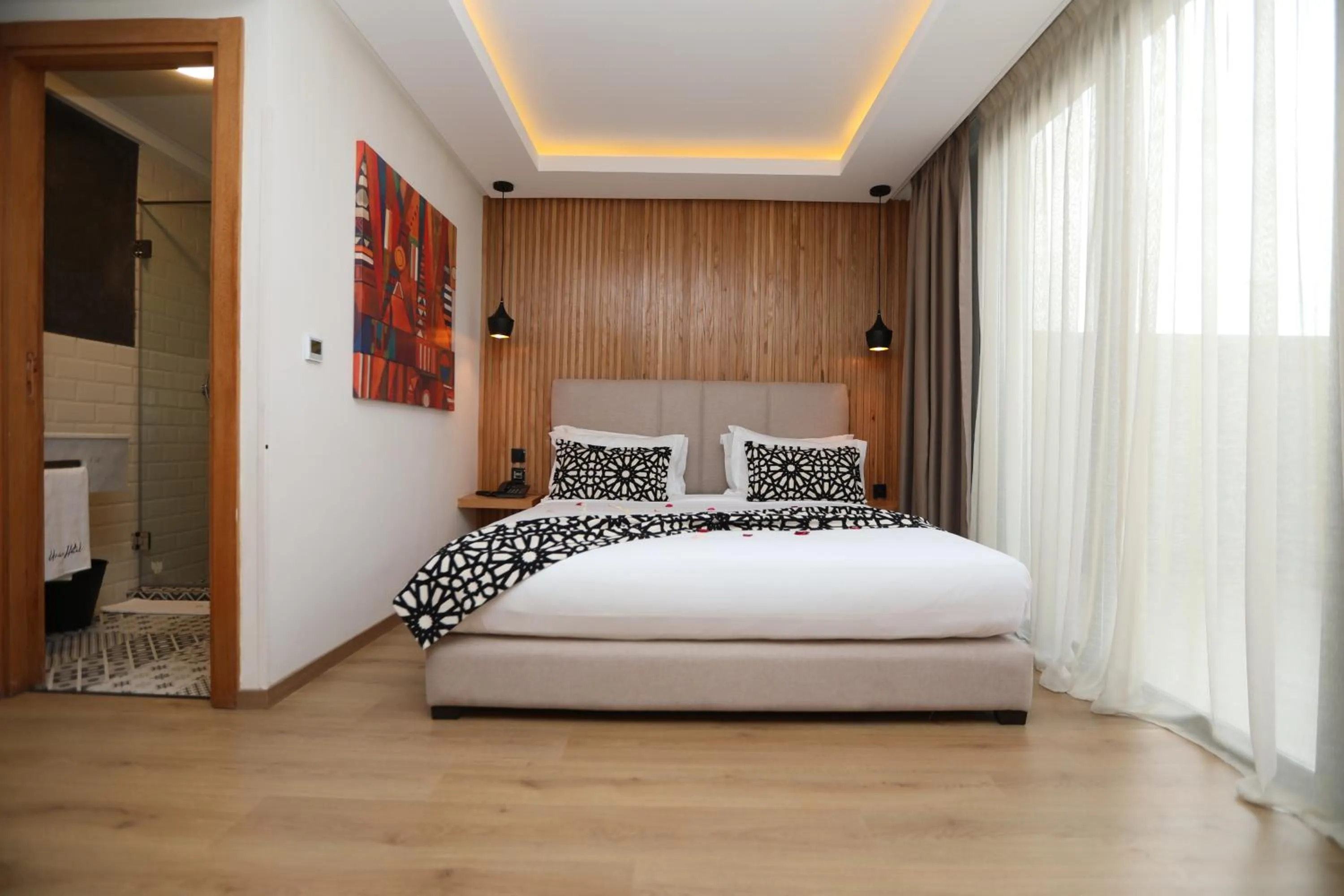 Bed in Unico Hotel & Spa Casablanca