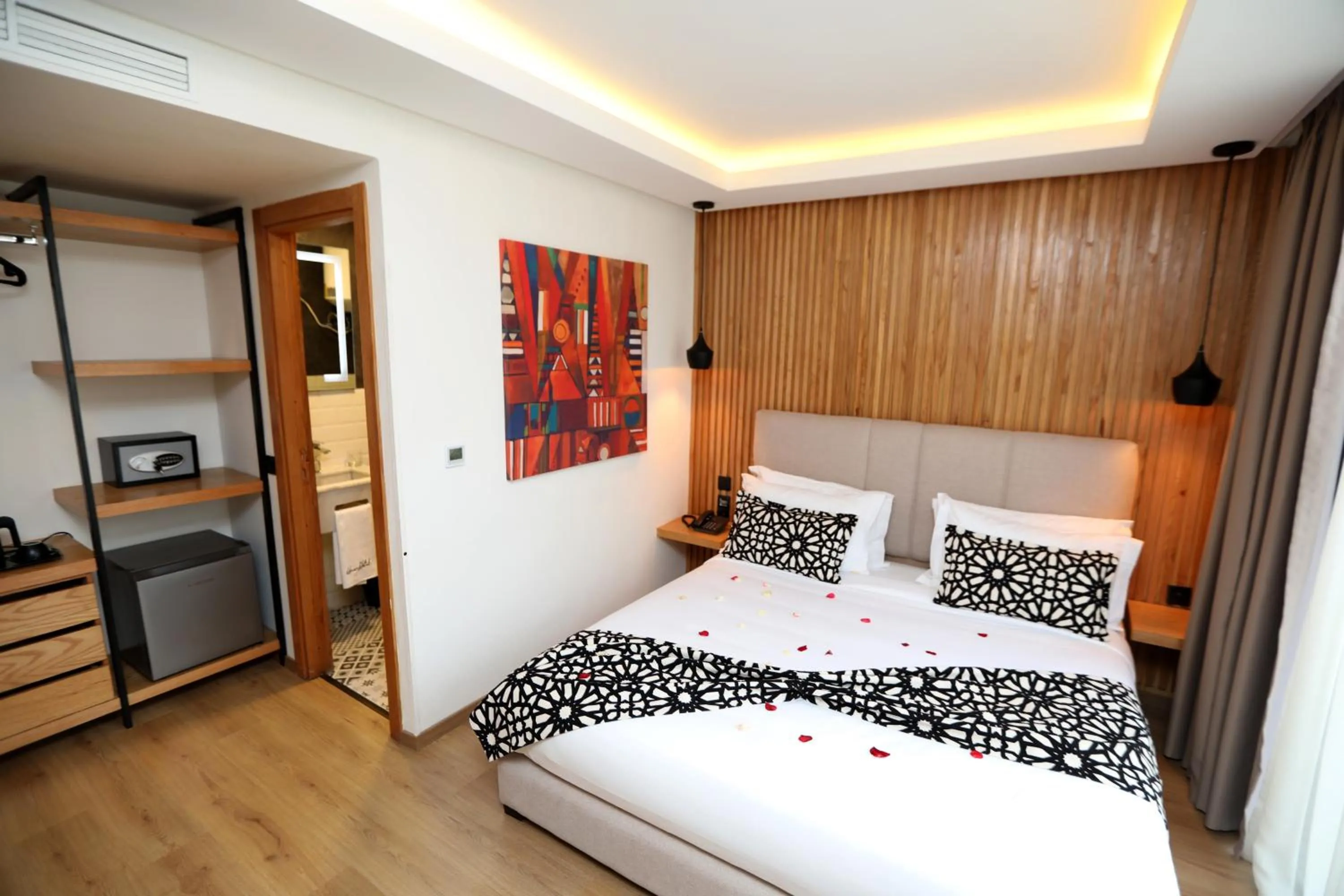 Bed in Unico Hotel & Spa Casablanca