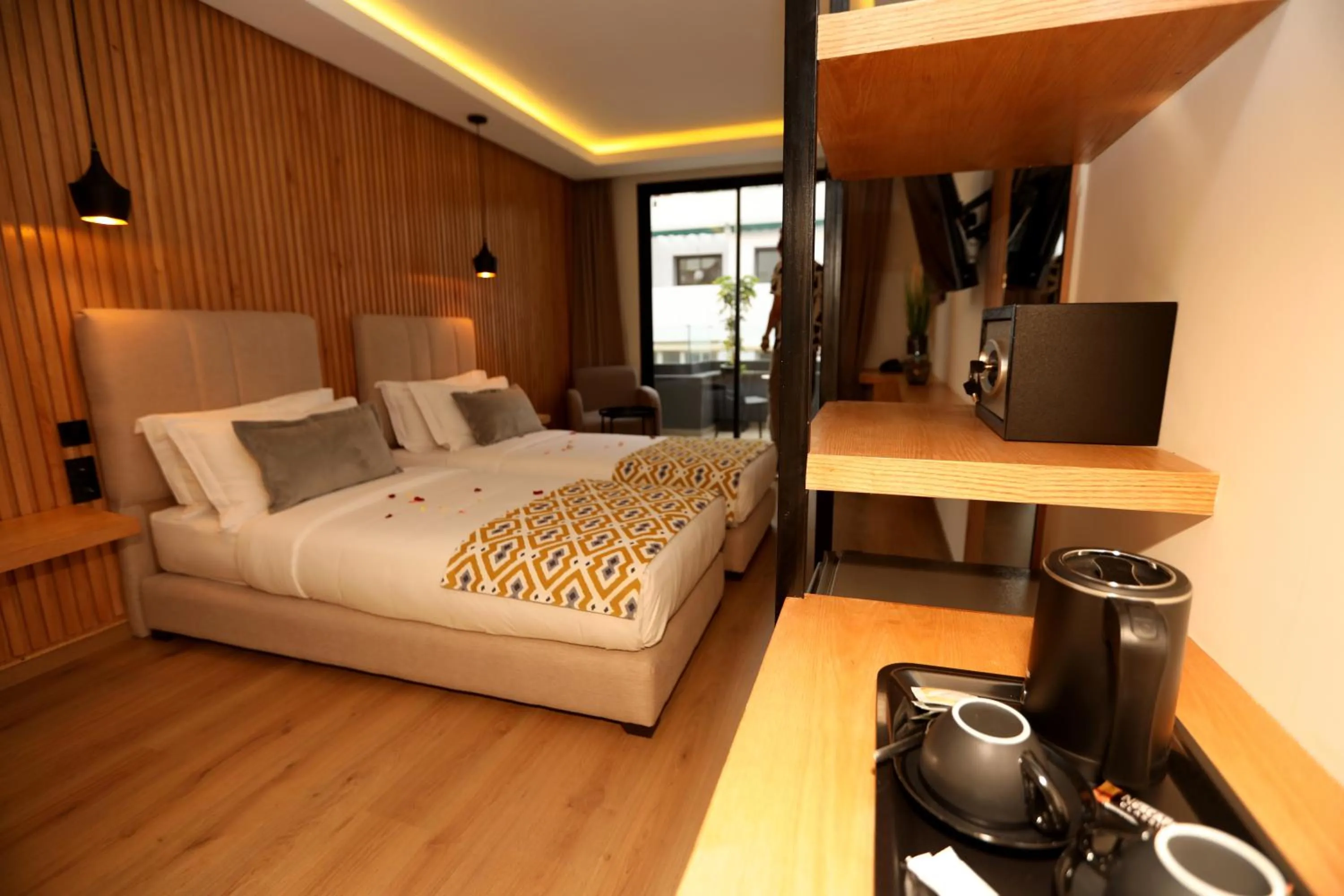 TV and multimedia, Bed in Unico Hotel & Spa Casablanca