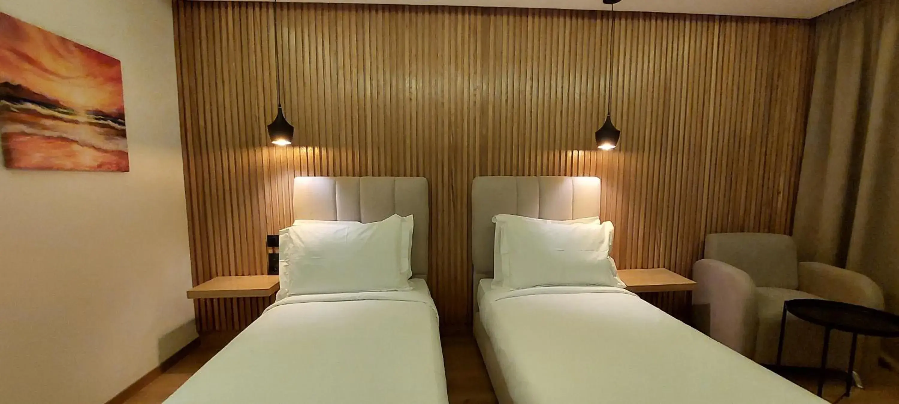 Bed in Unico Hotel & Spa Casablanca Bed in Unico Hotel & Spa Casablanca