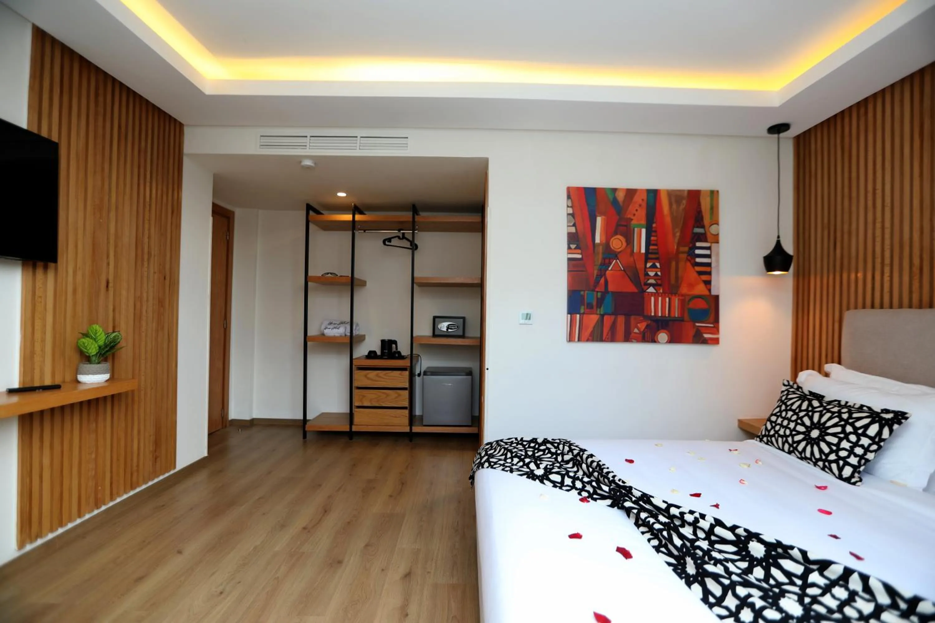 Bed in Unico Hotel & Spa Casablanca