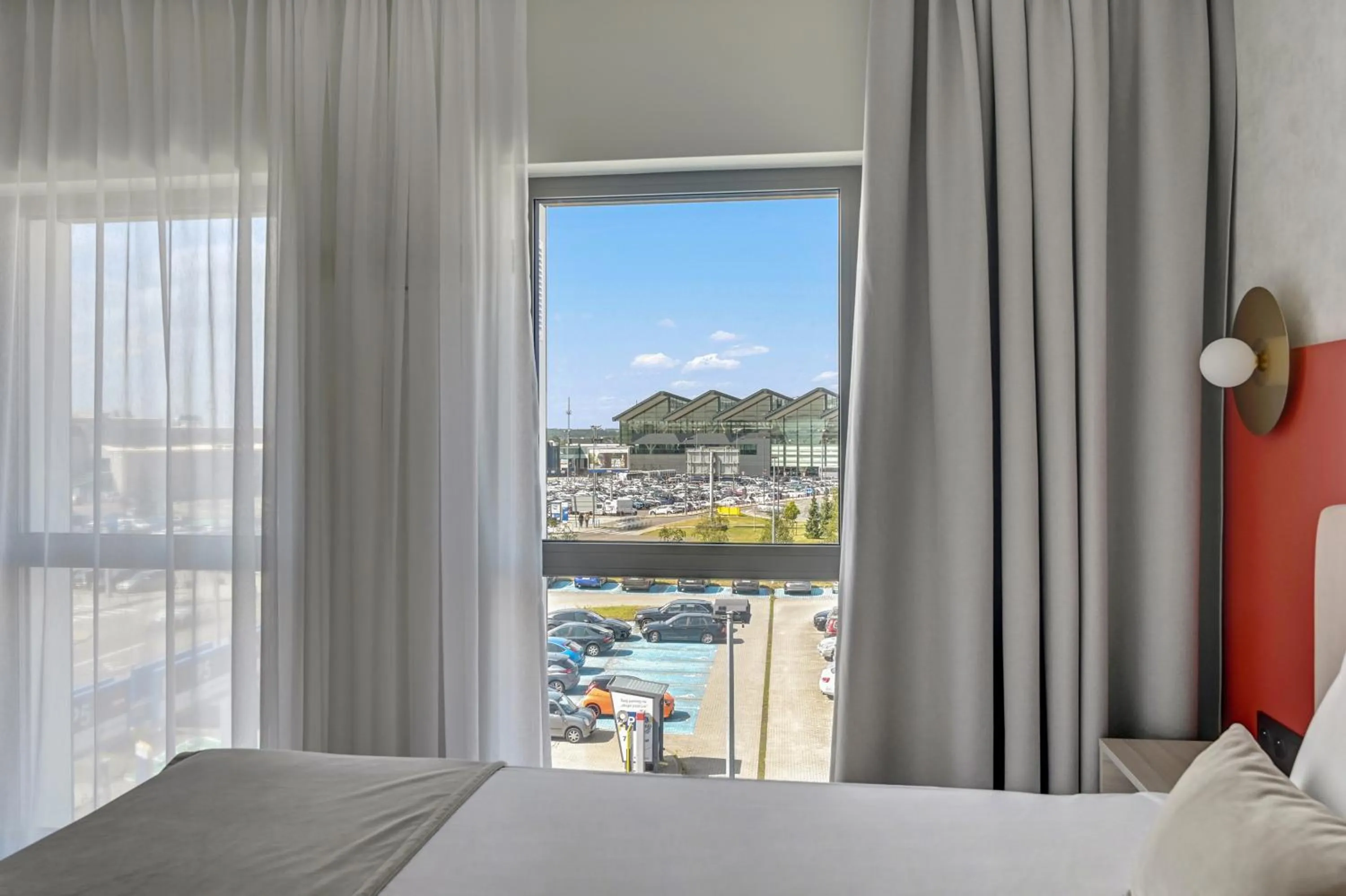 Bed in Hotel Milo Gdansk Airport