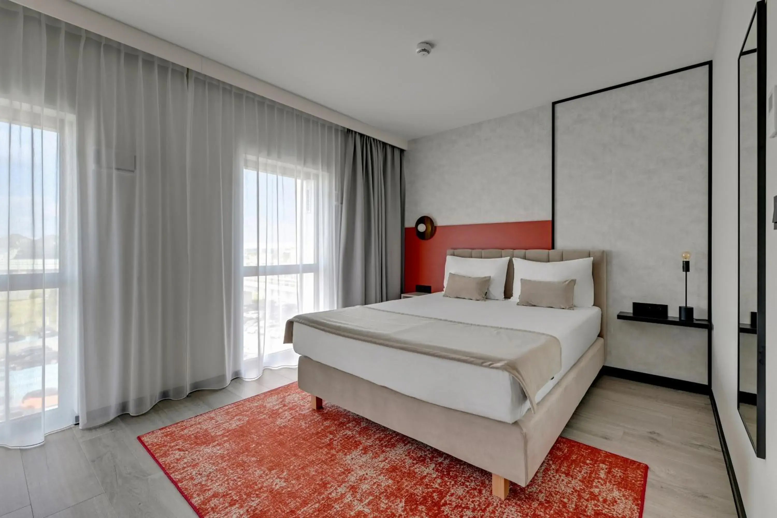 Bed in Hotel Milo Gdansk Airport Bed in Hotel Milo Gdansk Airport