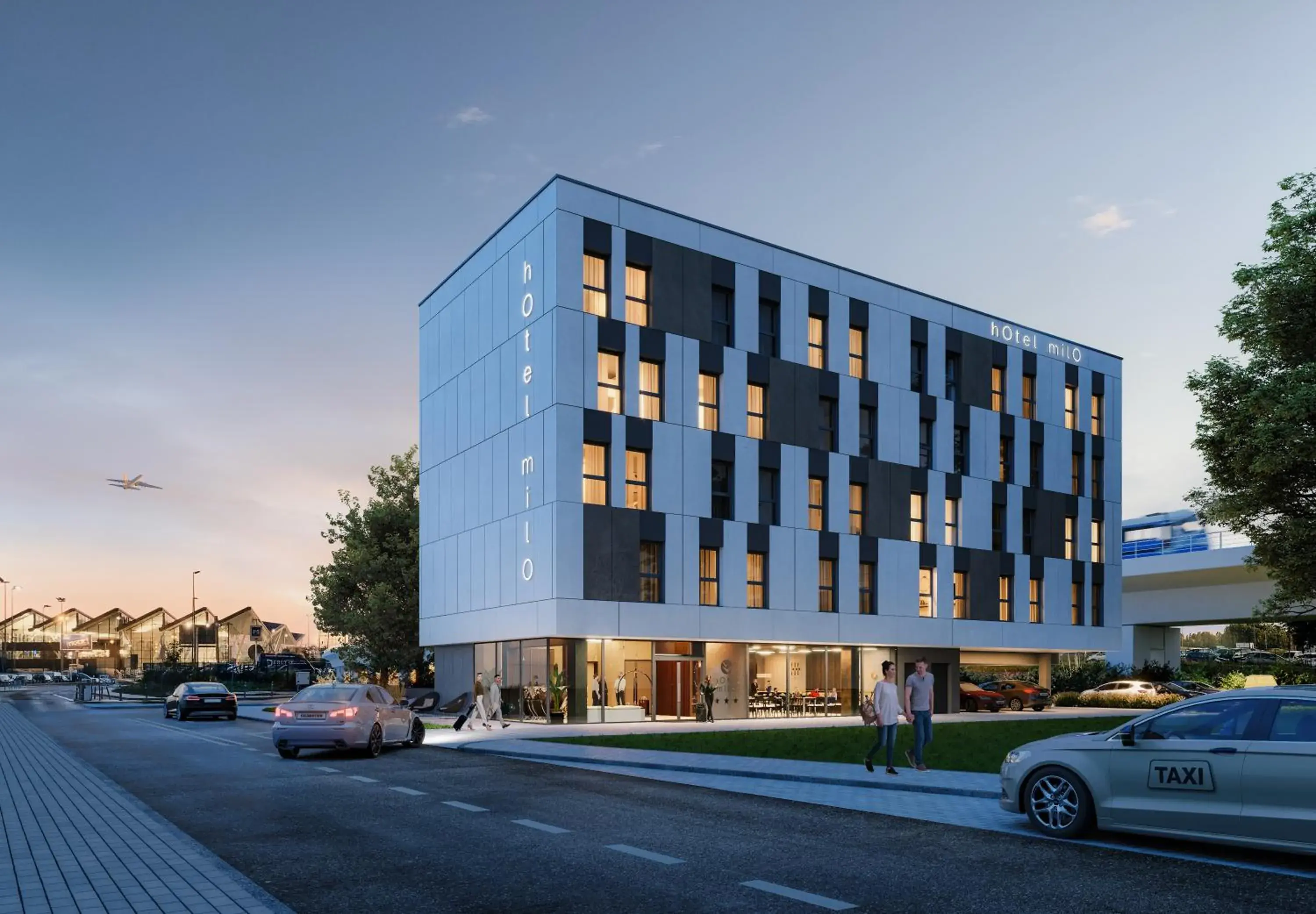 Property building in Hotel Milo Gdansk Airport Property building in Hotel Milo Gdansk Airport