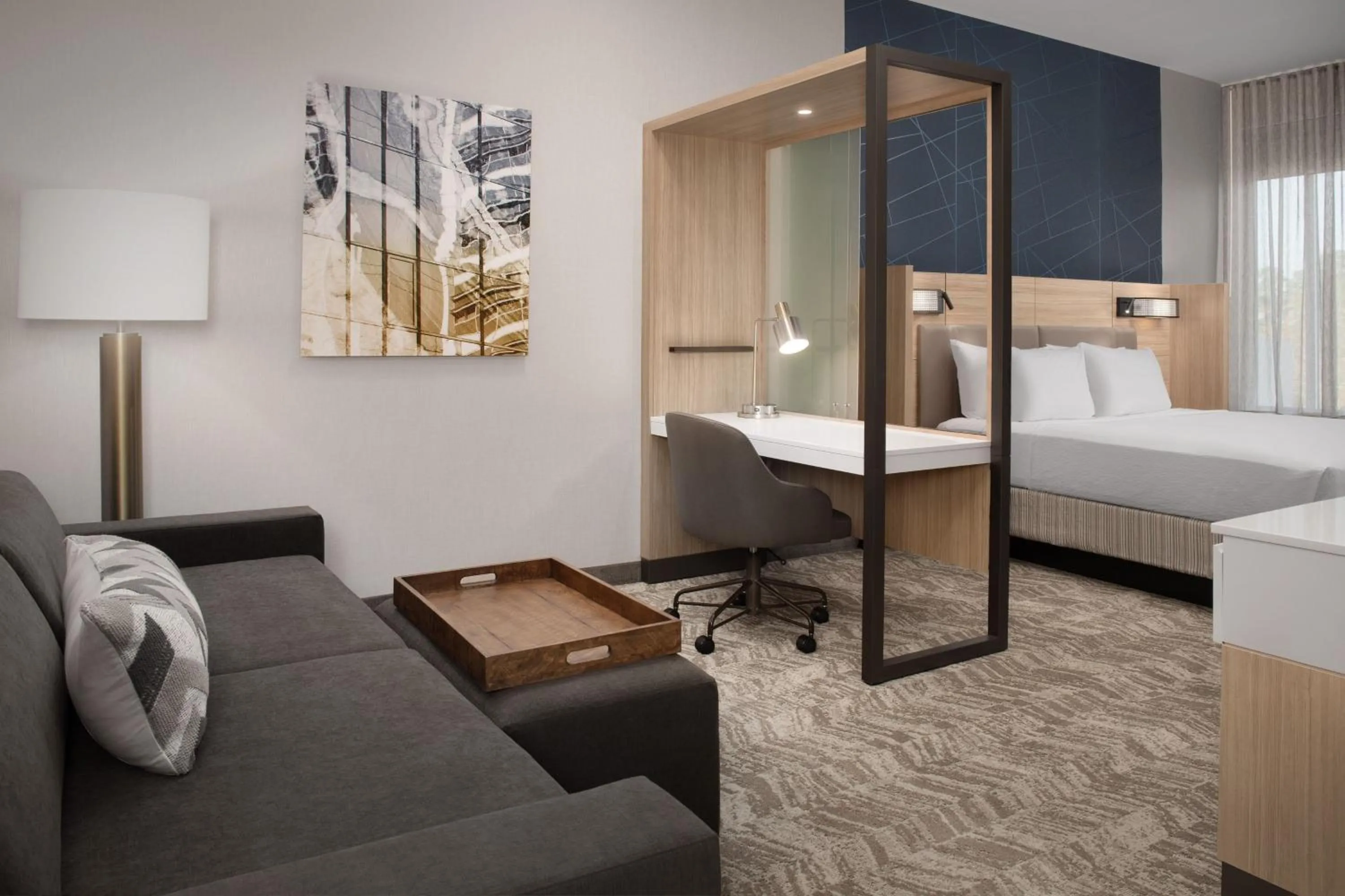 Photo of the whole room, Bed in SpringHill Suites by Marriott Fayetteville I-95