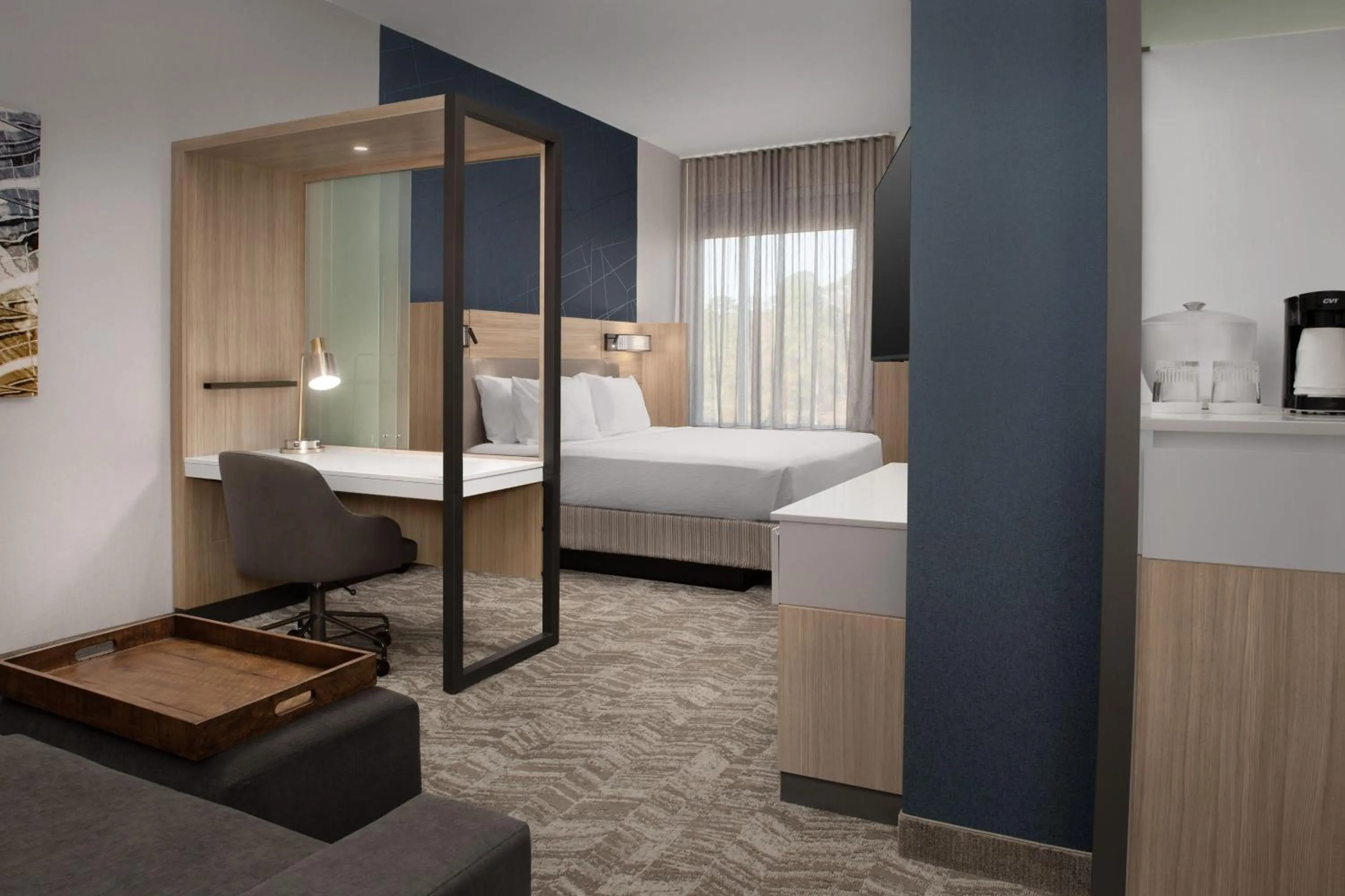Photo of the whole room, Bed in SpringHill Suites by Marriott Fayetteville I-95