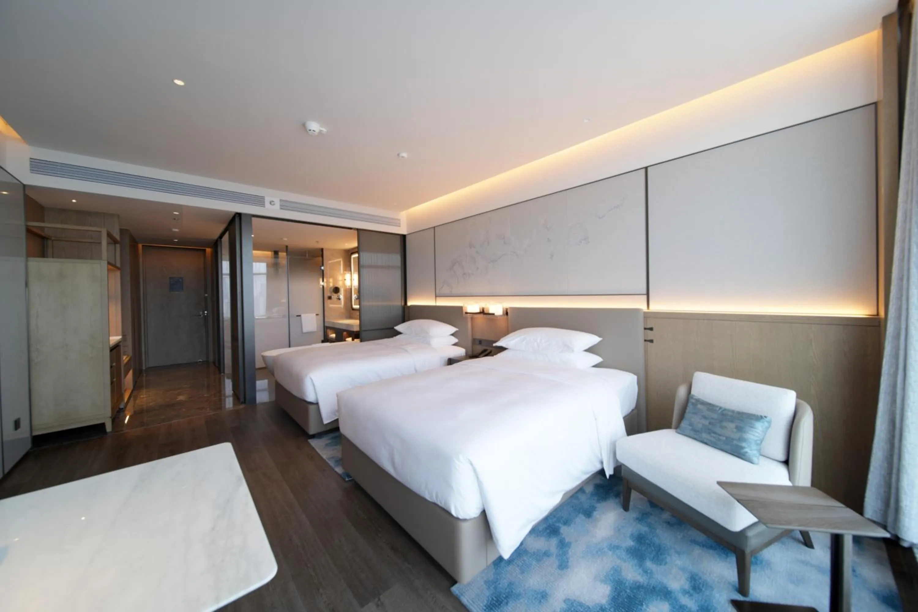 Bedroom, Bed in Shaoxing Marriott Hotel Shangyu