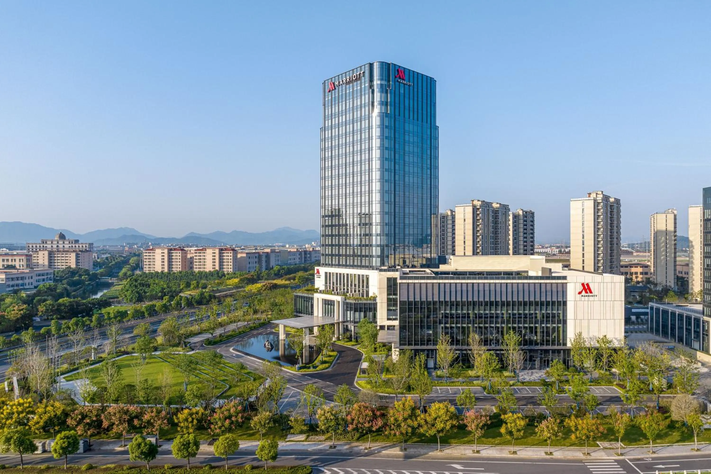 Property building in Shaoxing Marriott Hotel Shangyu