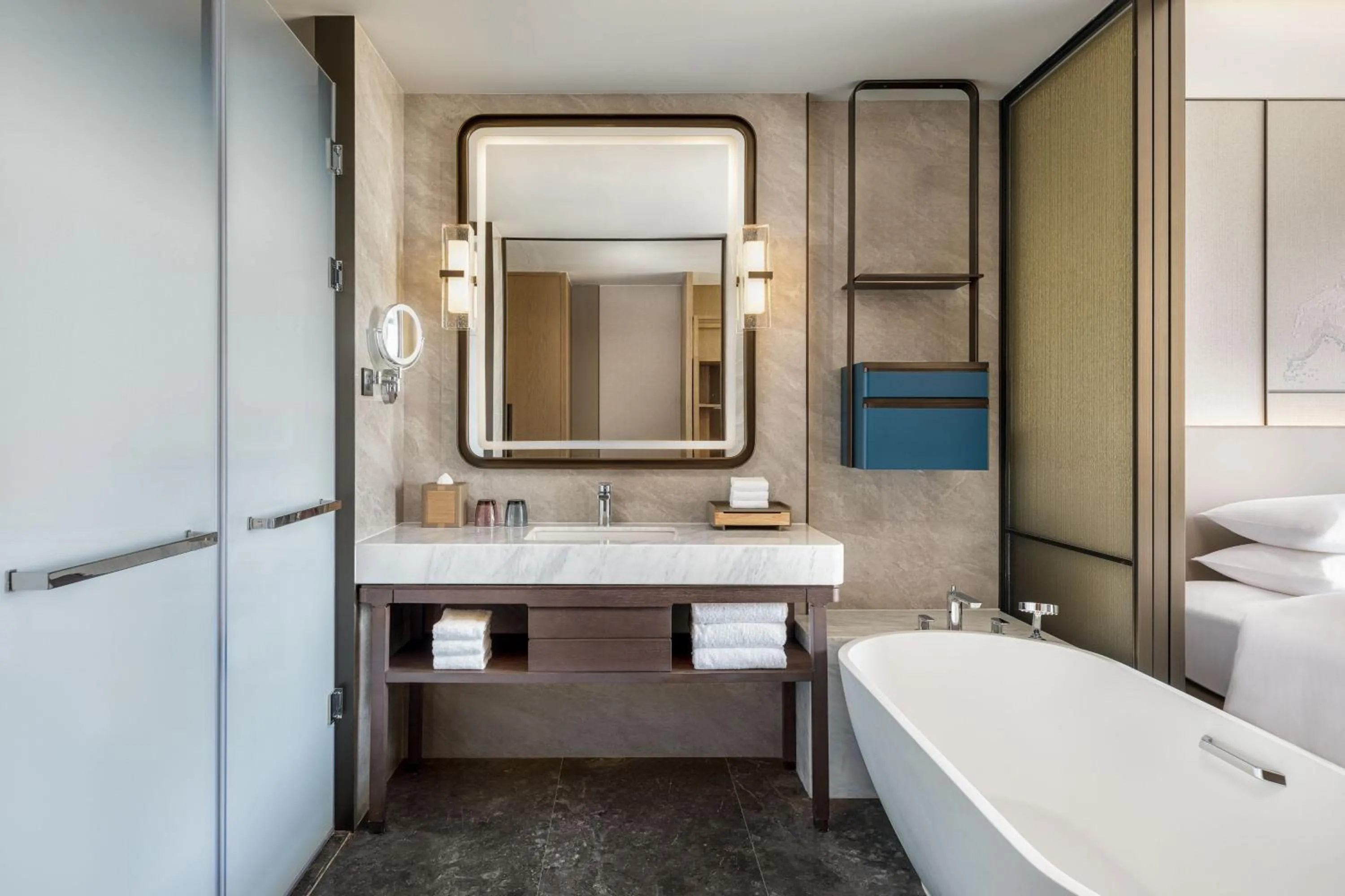 Bathroom in Shaoxing Marriott Hotel Shangyu