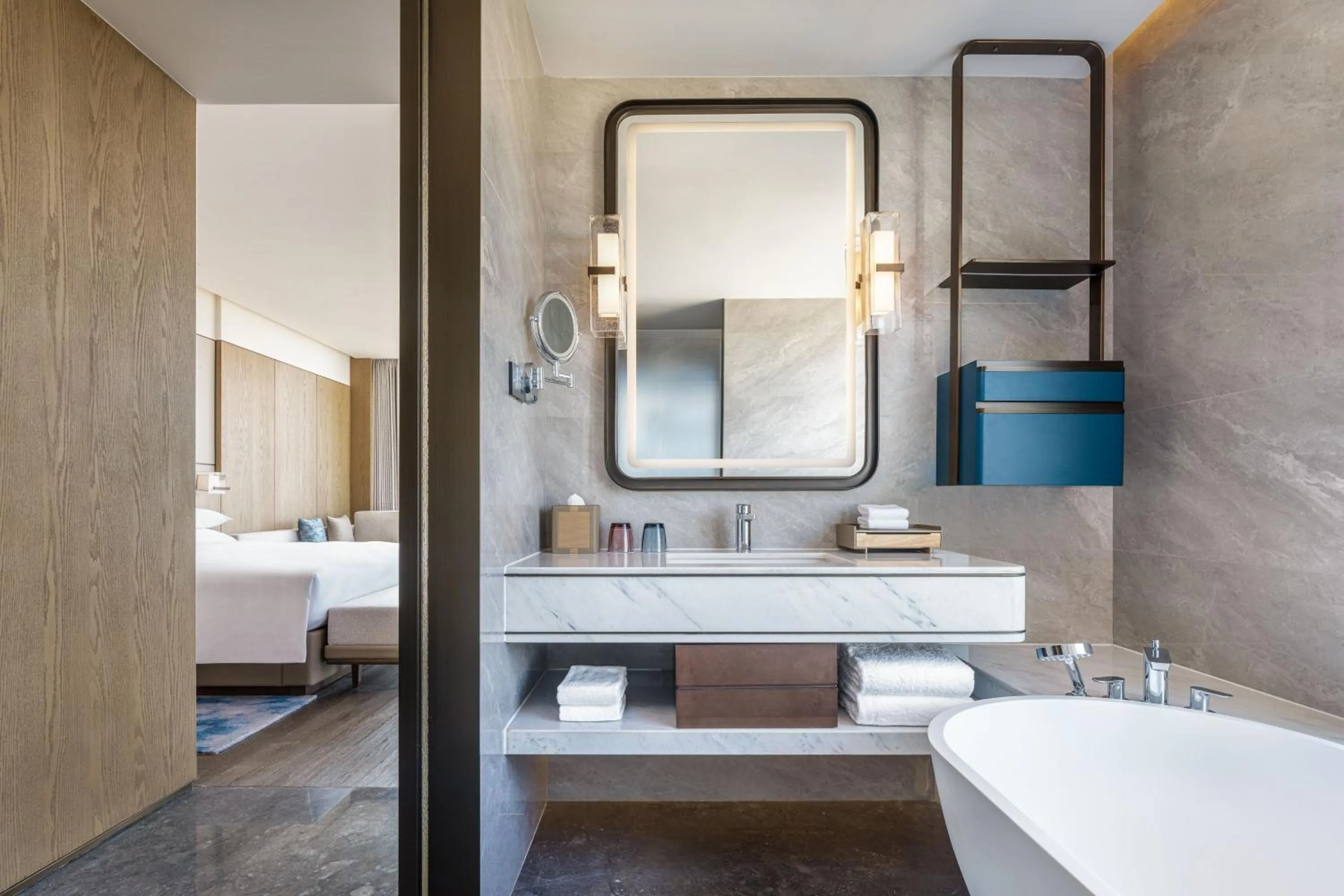 Bathroom in Shaoxing Marriott Hotel Shangyu